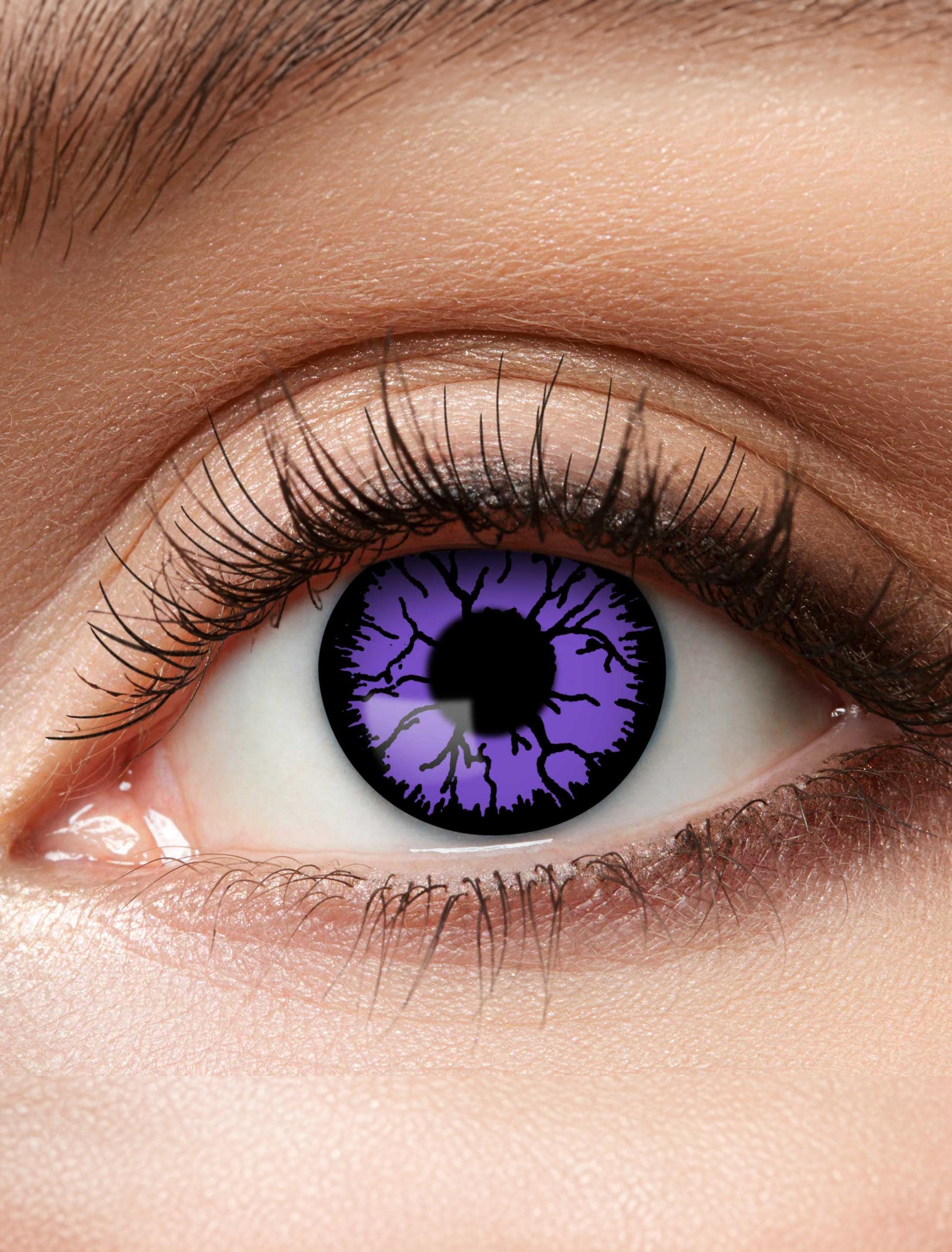 Kontaktlinsen Purple Monster