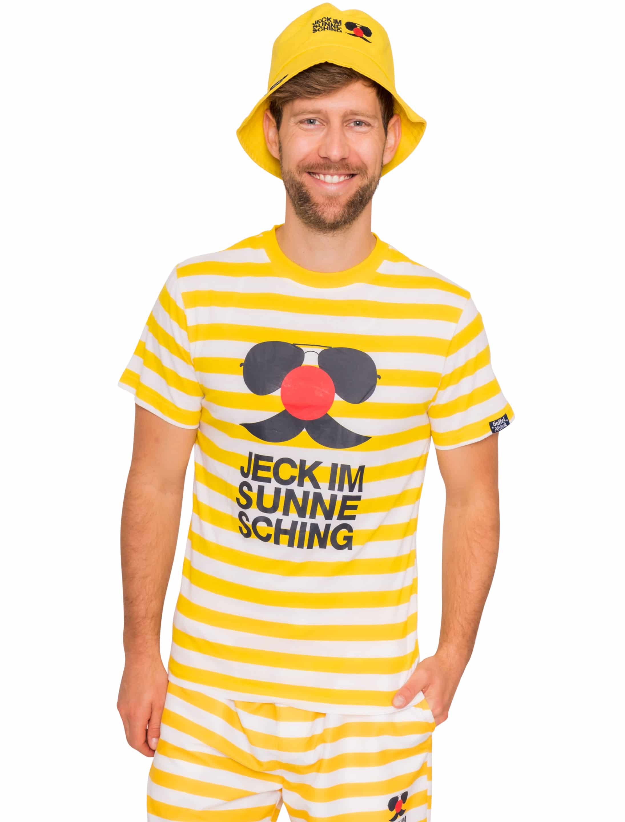 JIS T-Shirt Jeck im Sunnesching Herren gelb M