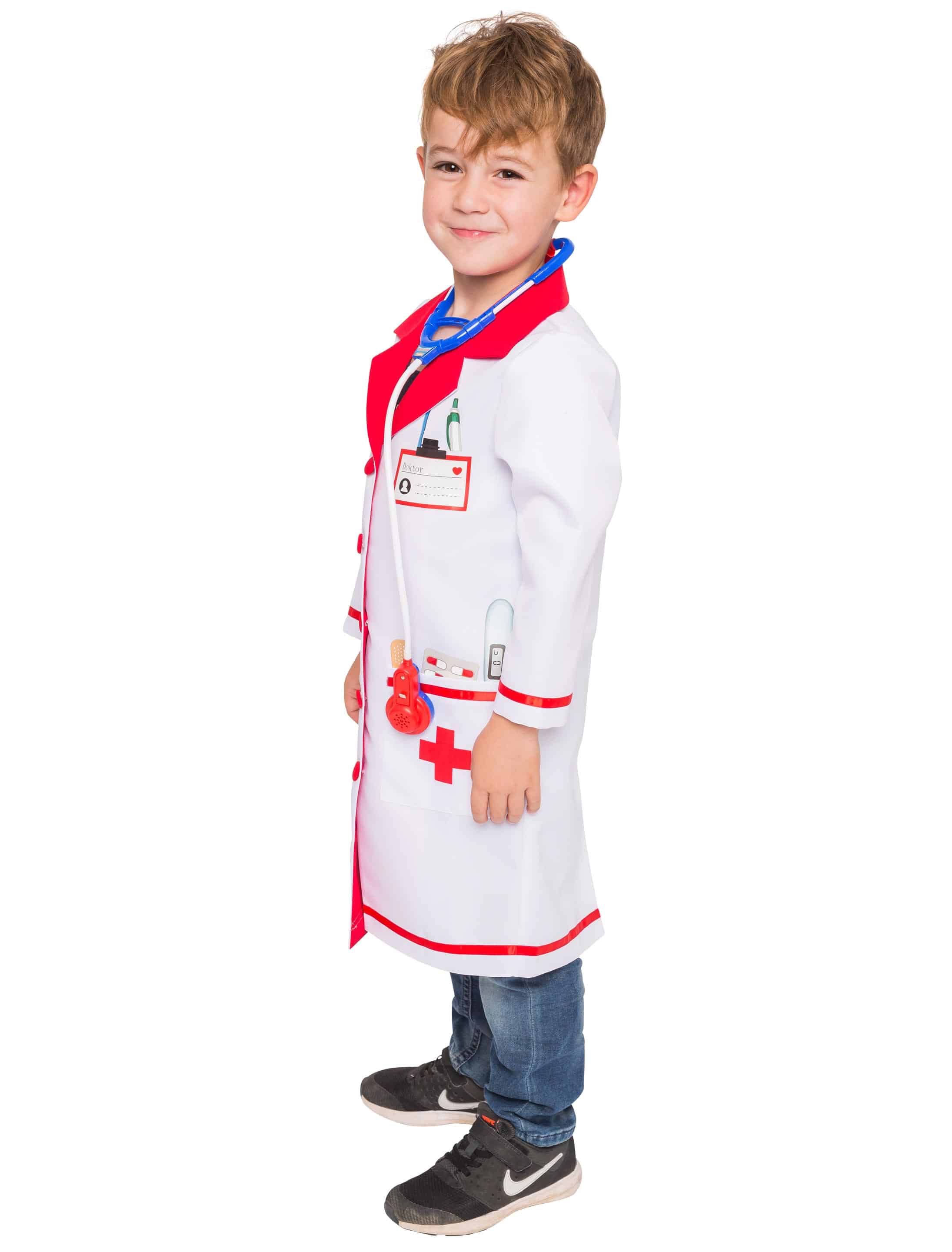 Doktorkittel Kinder weiß 140 Doktorkittel Kinder weiß 140