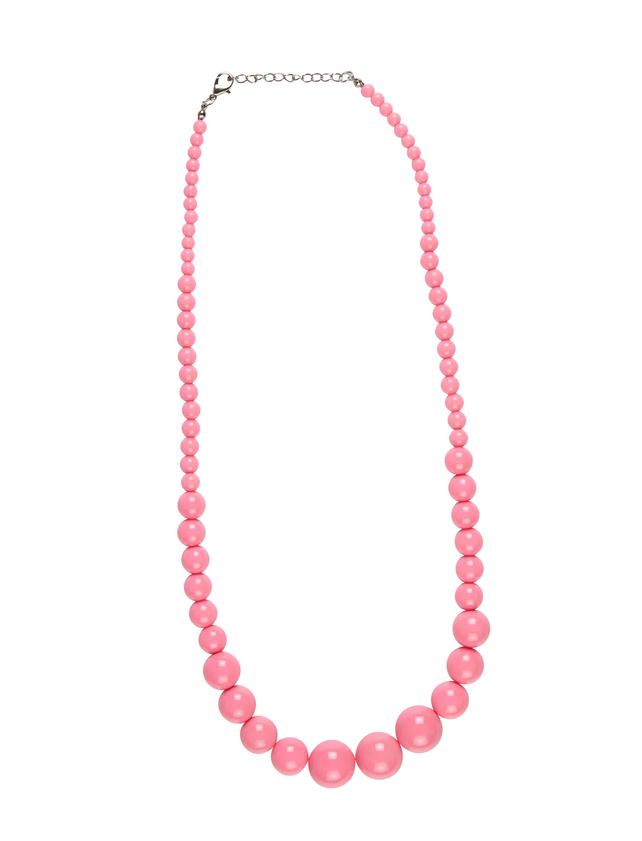 Halskette Perlen pink