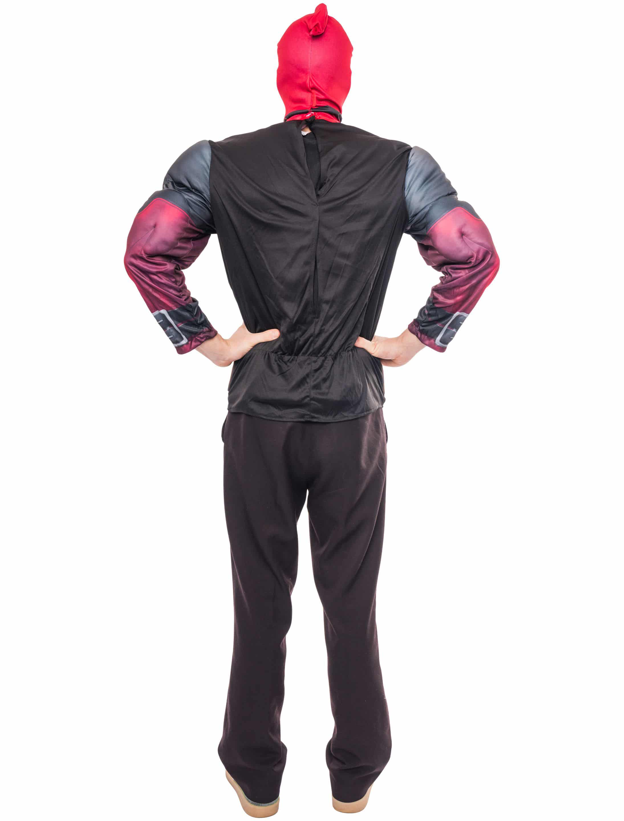 Kostüm Deadpool 2tlg. schwarz/rot Herren schwarz/rot M Kostüm Deadpool 2tlg. schwarz/rot Herren schwarz/rot M
