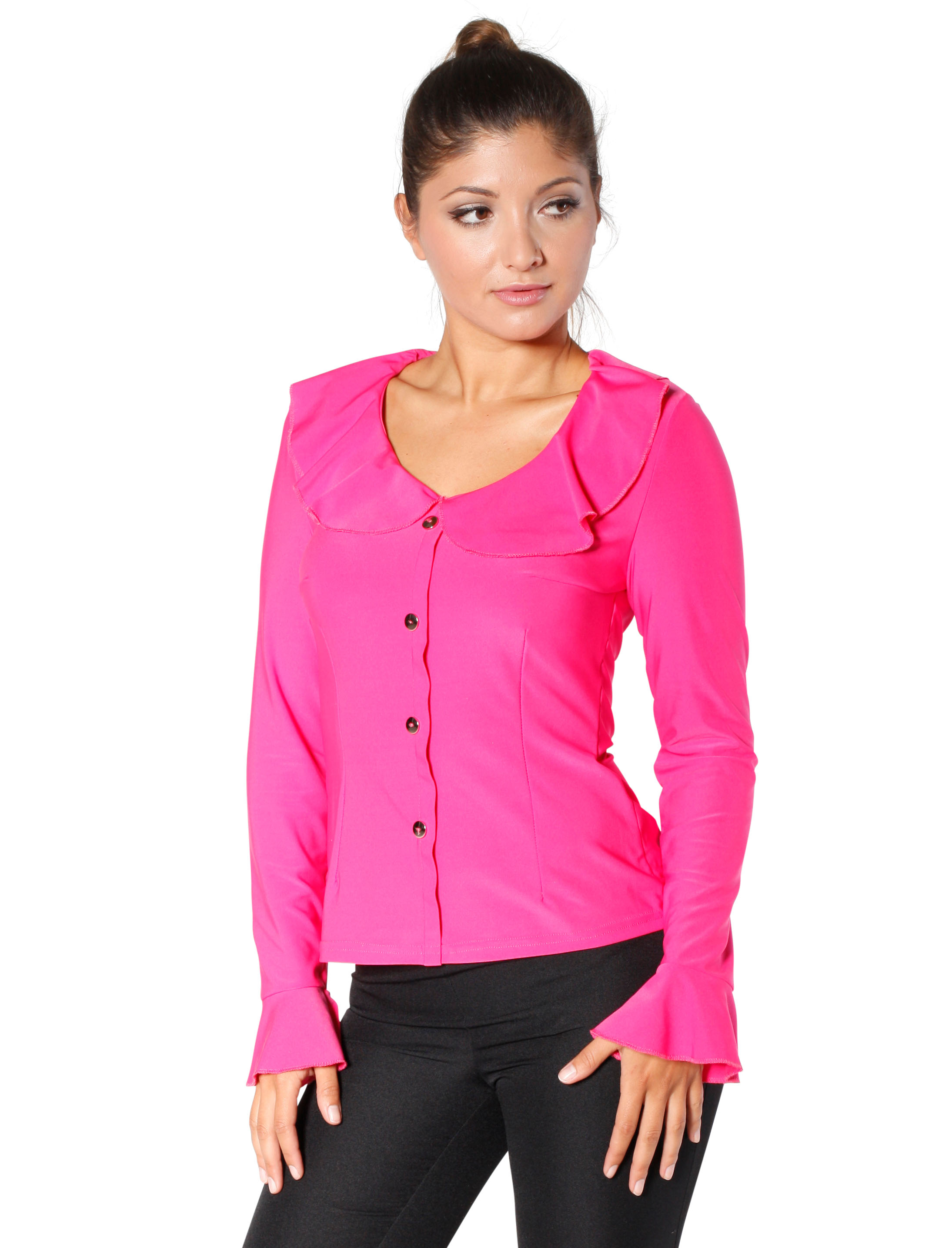 Bluse Jersey pink 2XL