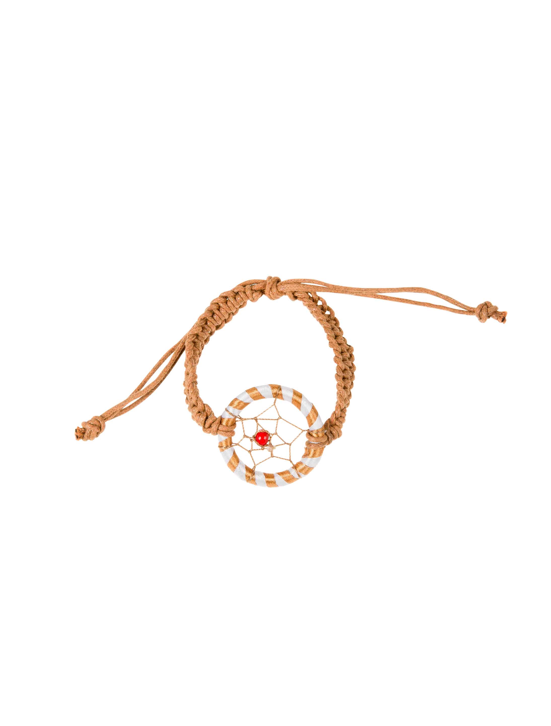 Armband Traumfänger geflochten braun Armband Traumfänger geflochten braun