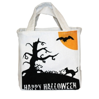 Tasche Happy Halloween bunt