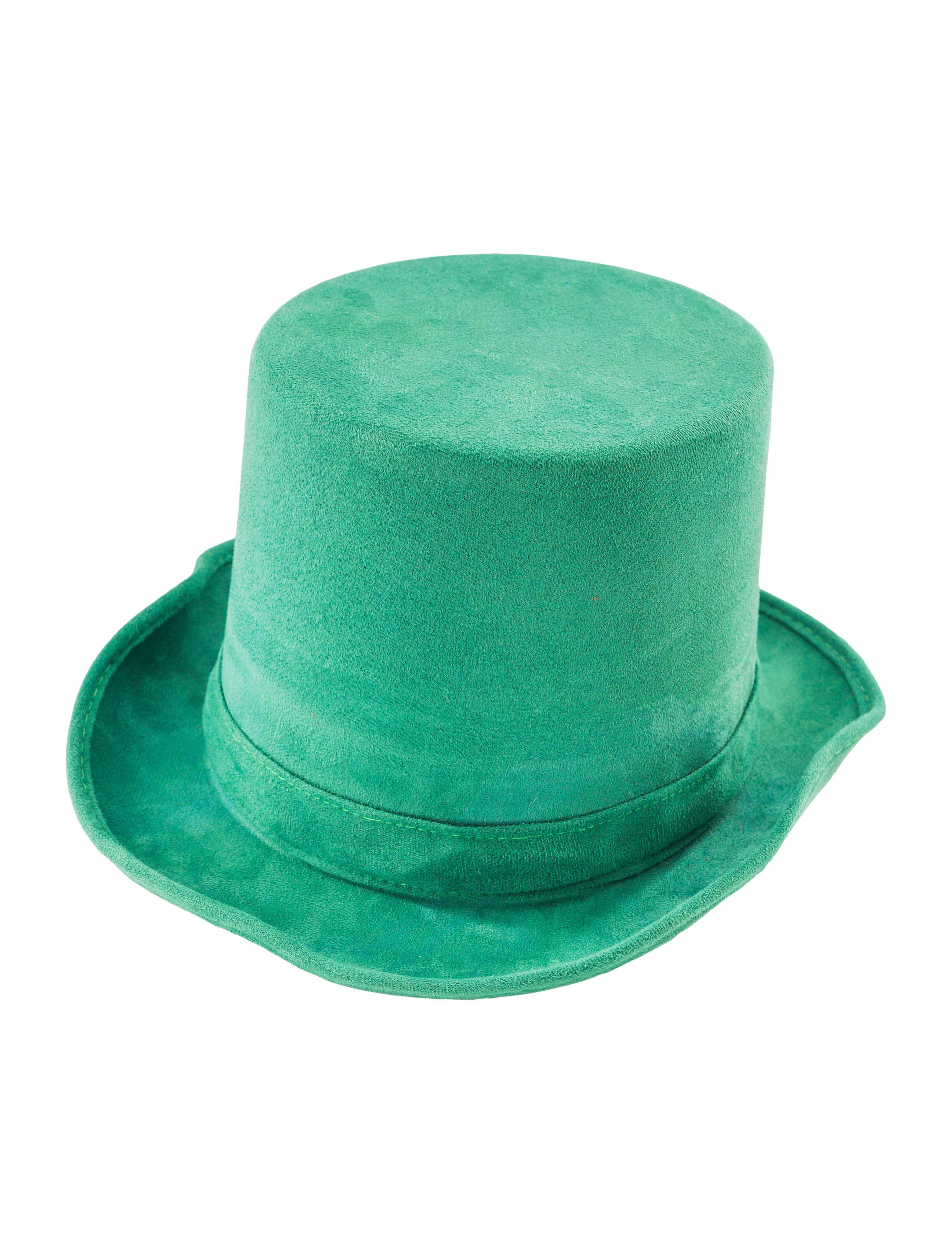 Zylinder Samt grün one size