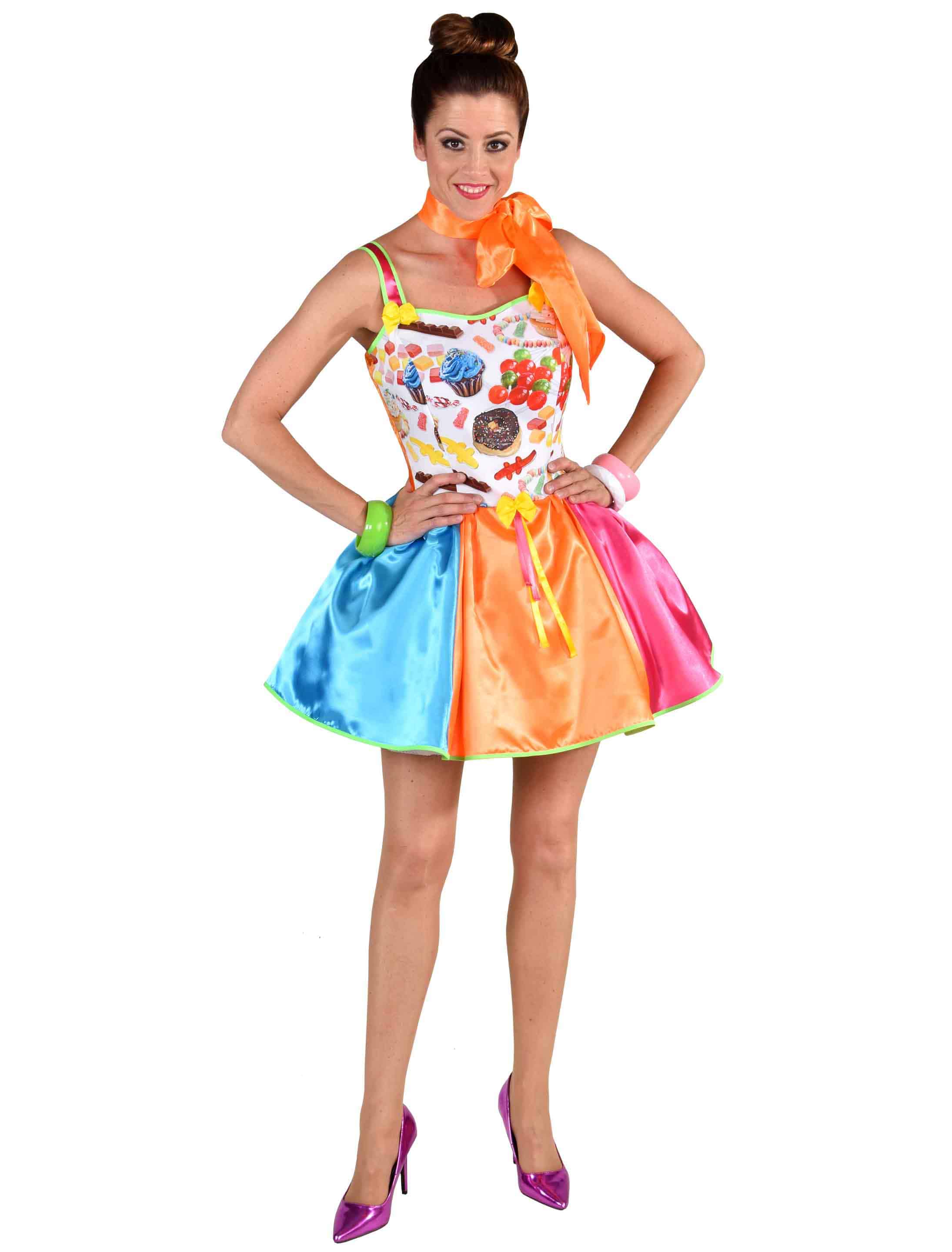 Kleid Candy Mix Damen bunt L