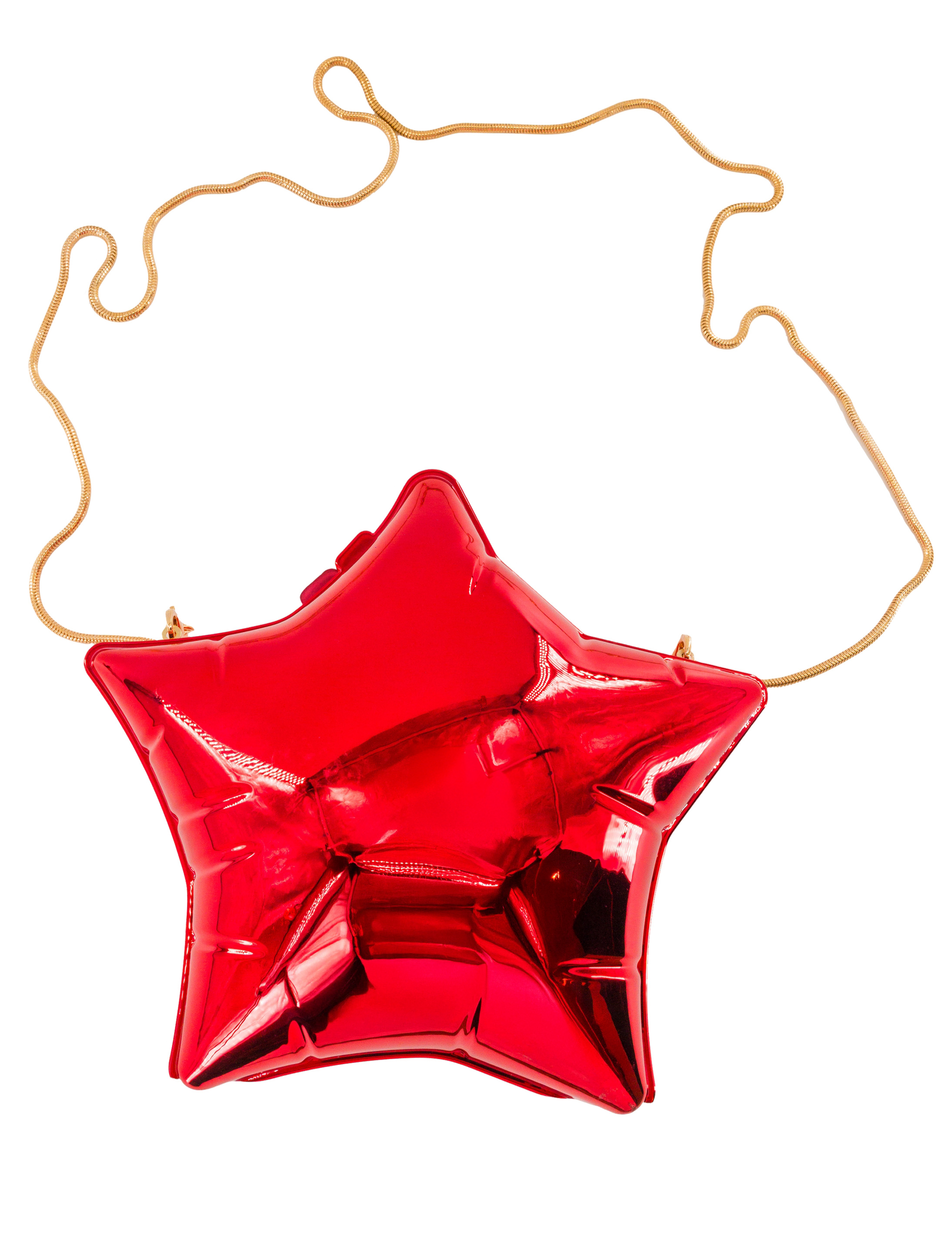 Tasche Stern Metallic rot