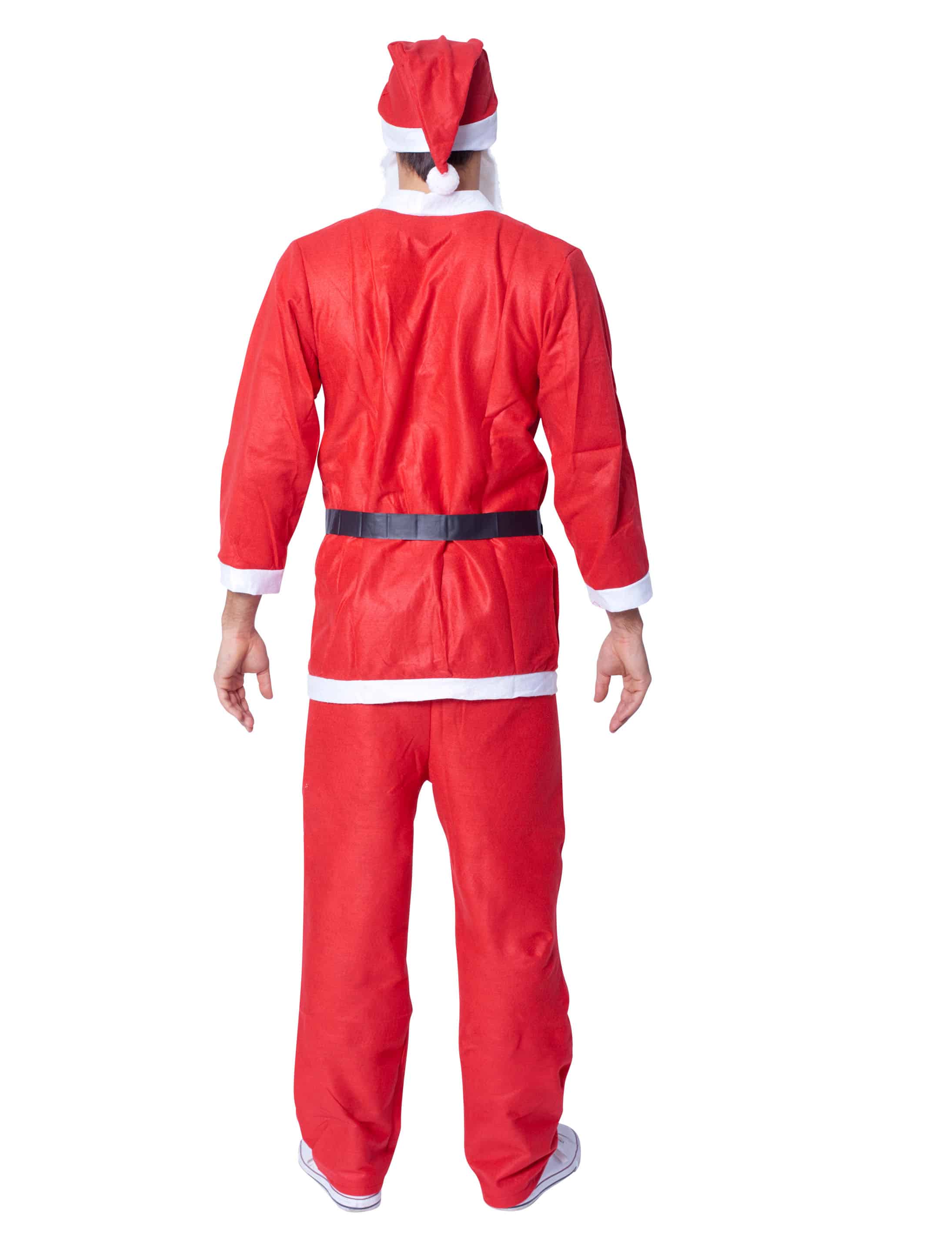 Anzug Weihnachtsmann 3-tlg.