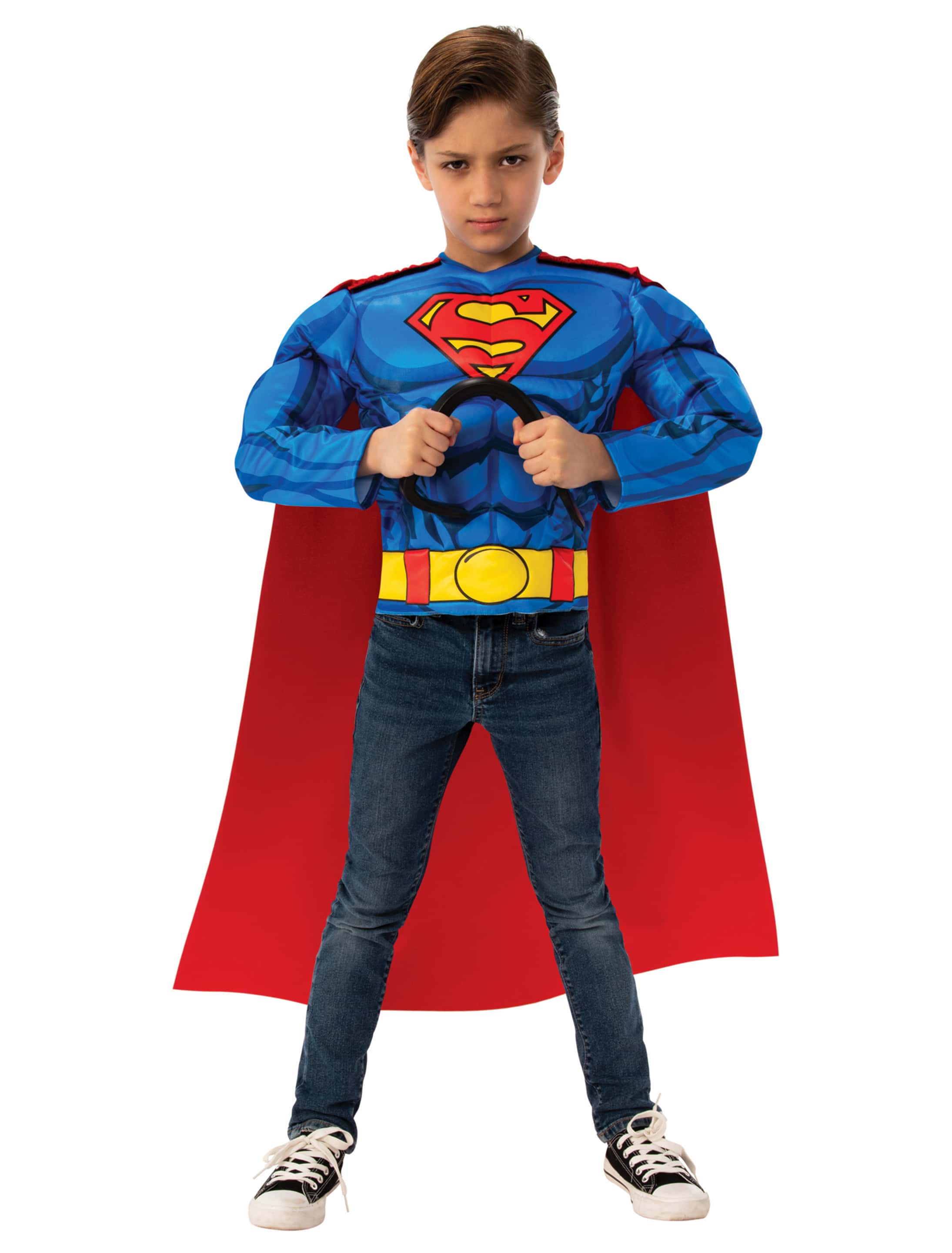 Superman deluxe Set 2-tlg. blau/rot 4-6 Jahre