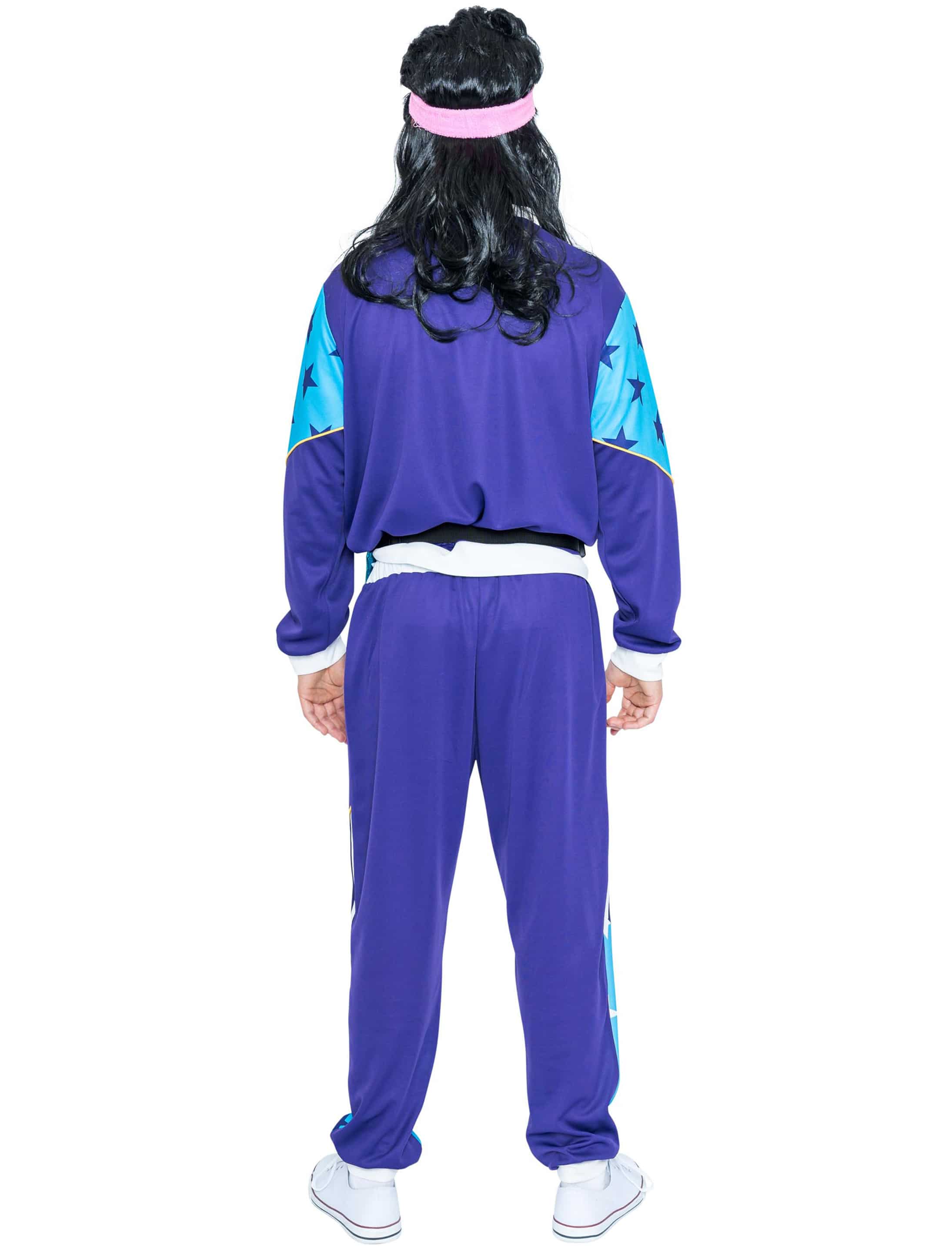 Jogginganzug Herren violett L/XL