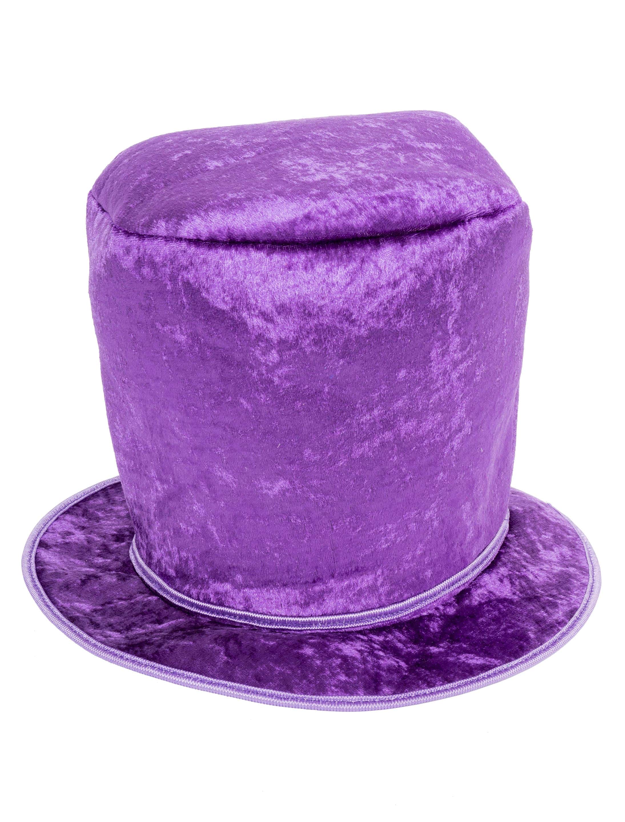 Zylinder hoch violett one size