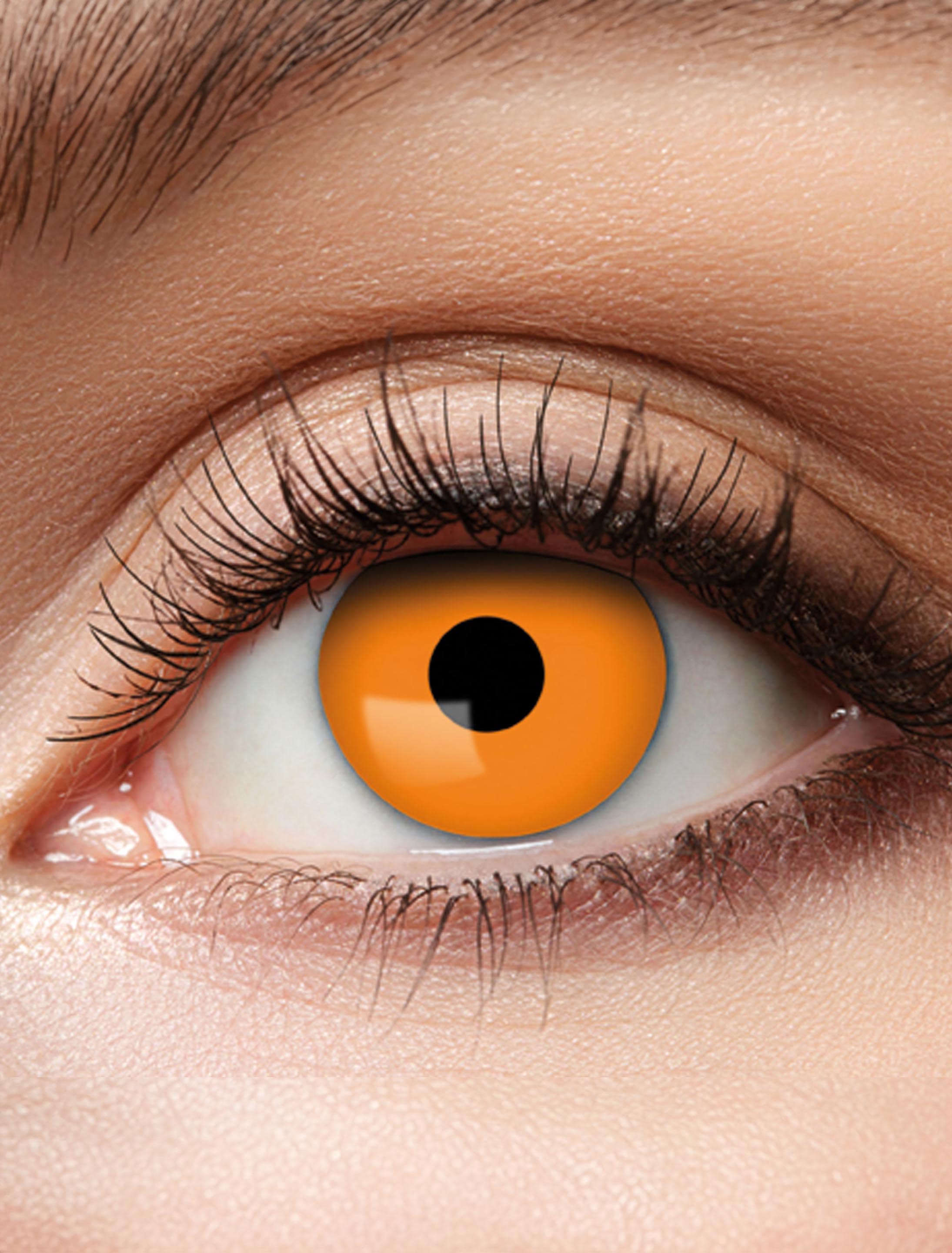 Kontaktlinsen Halloween Orange