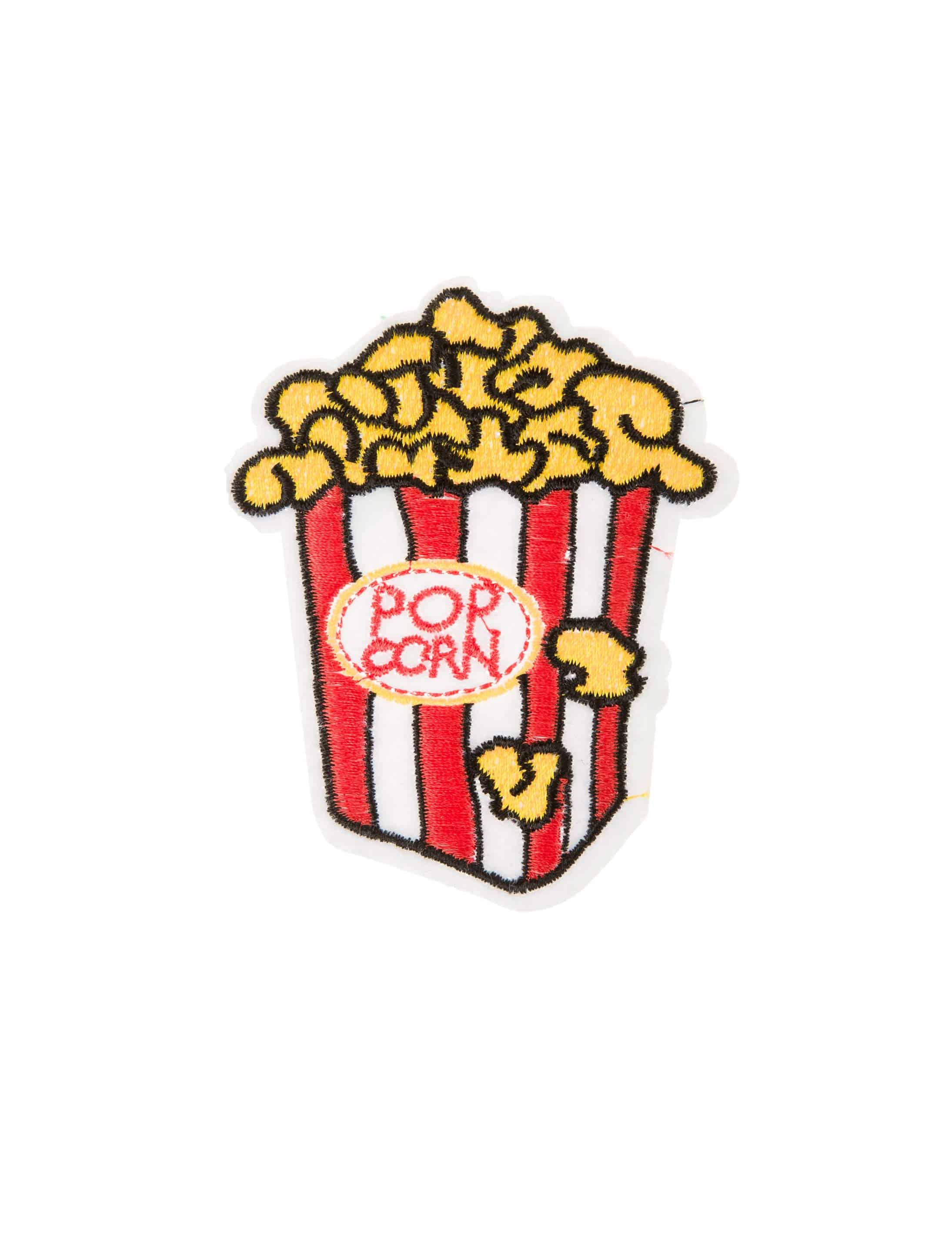 Aufnäher/Bügelbild Popcorn