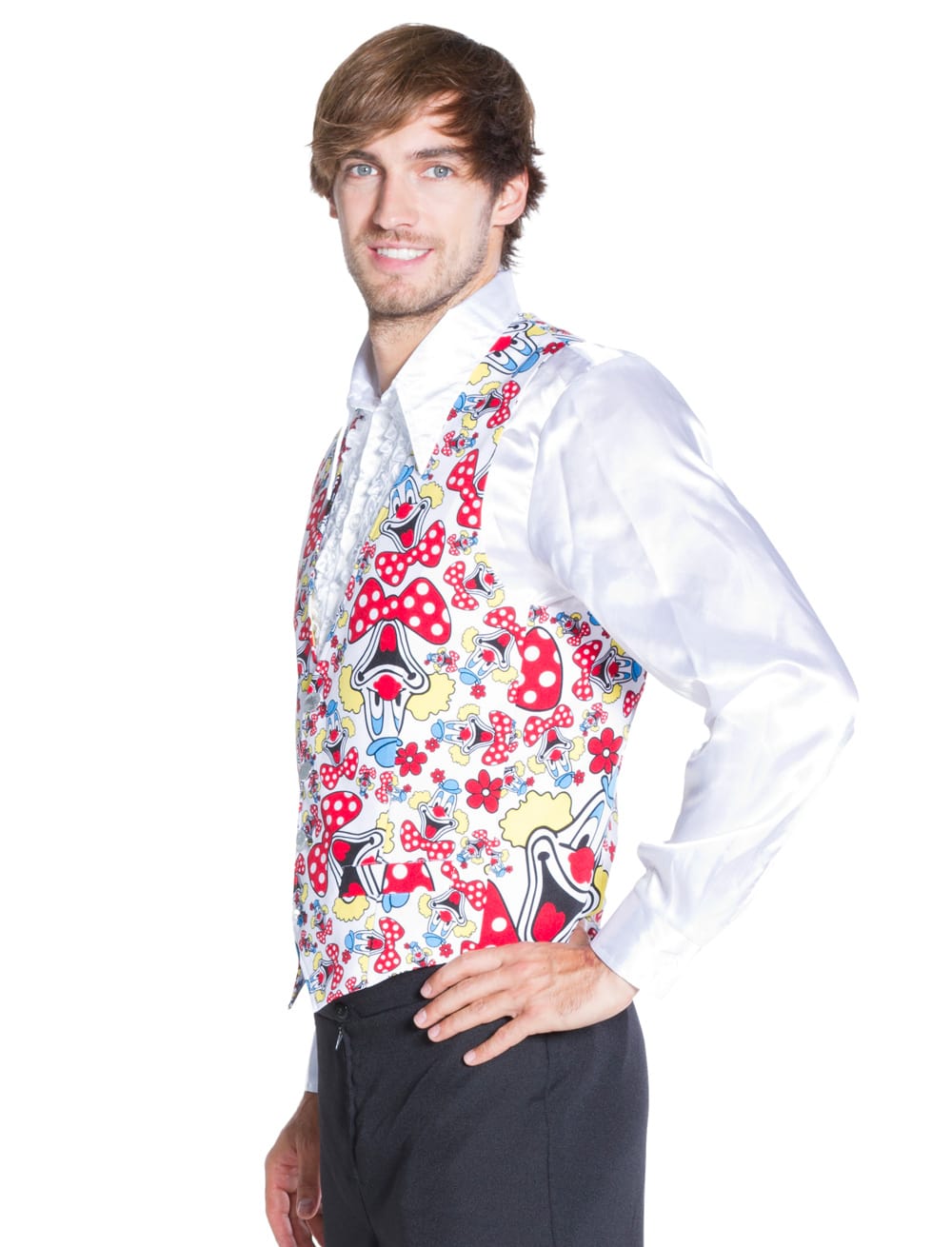 Weste Deiters Clown bunt S
