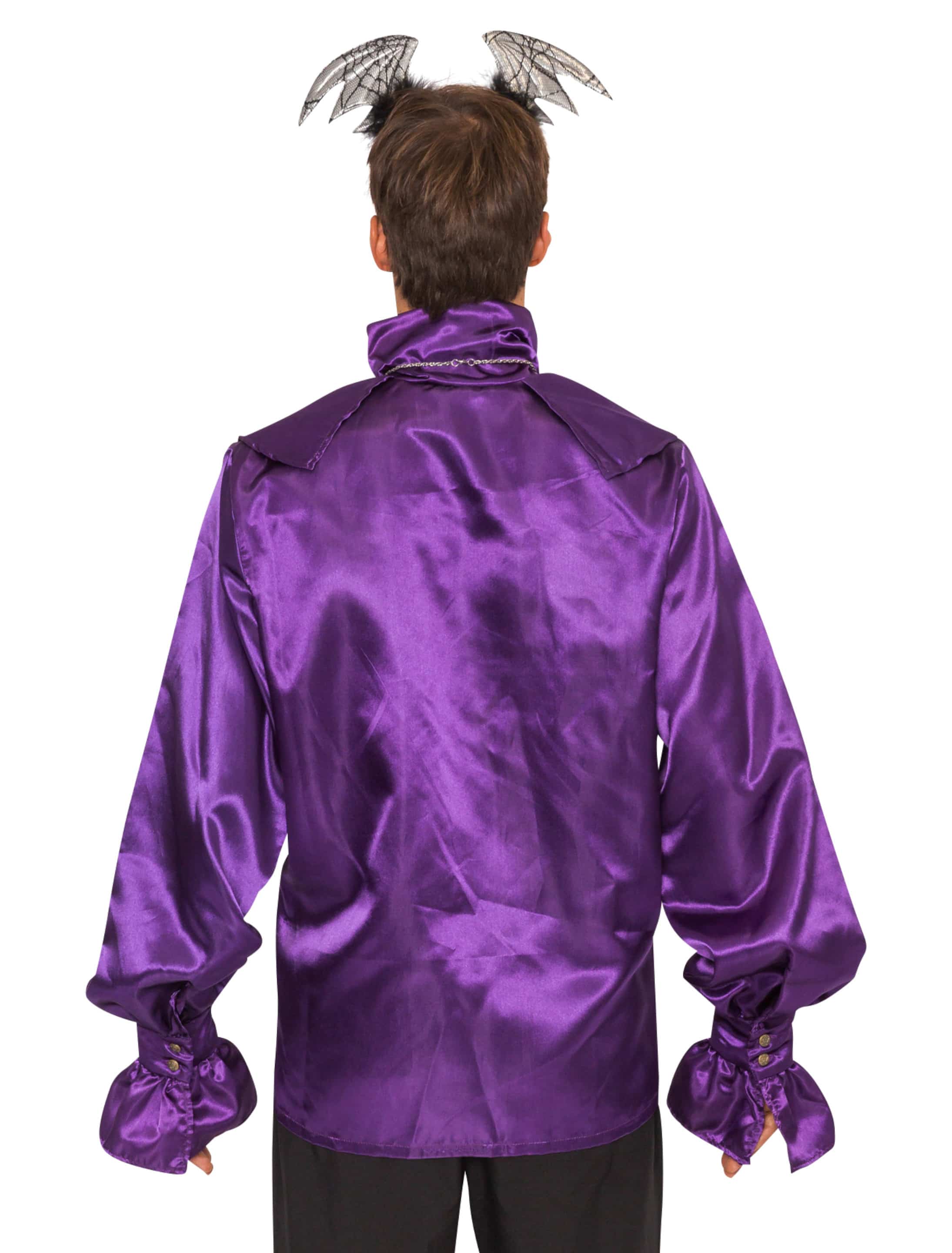 Hemd Vampir lila 2XL Hemd Vampir lila 2XL