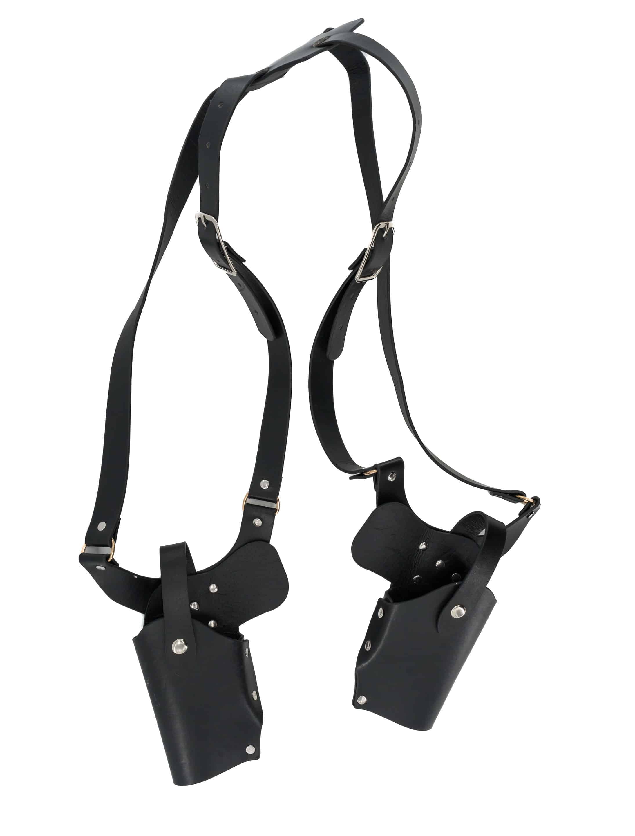 Pistolen Doppelholster schwarz