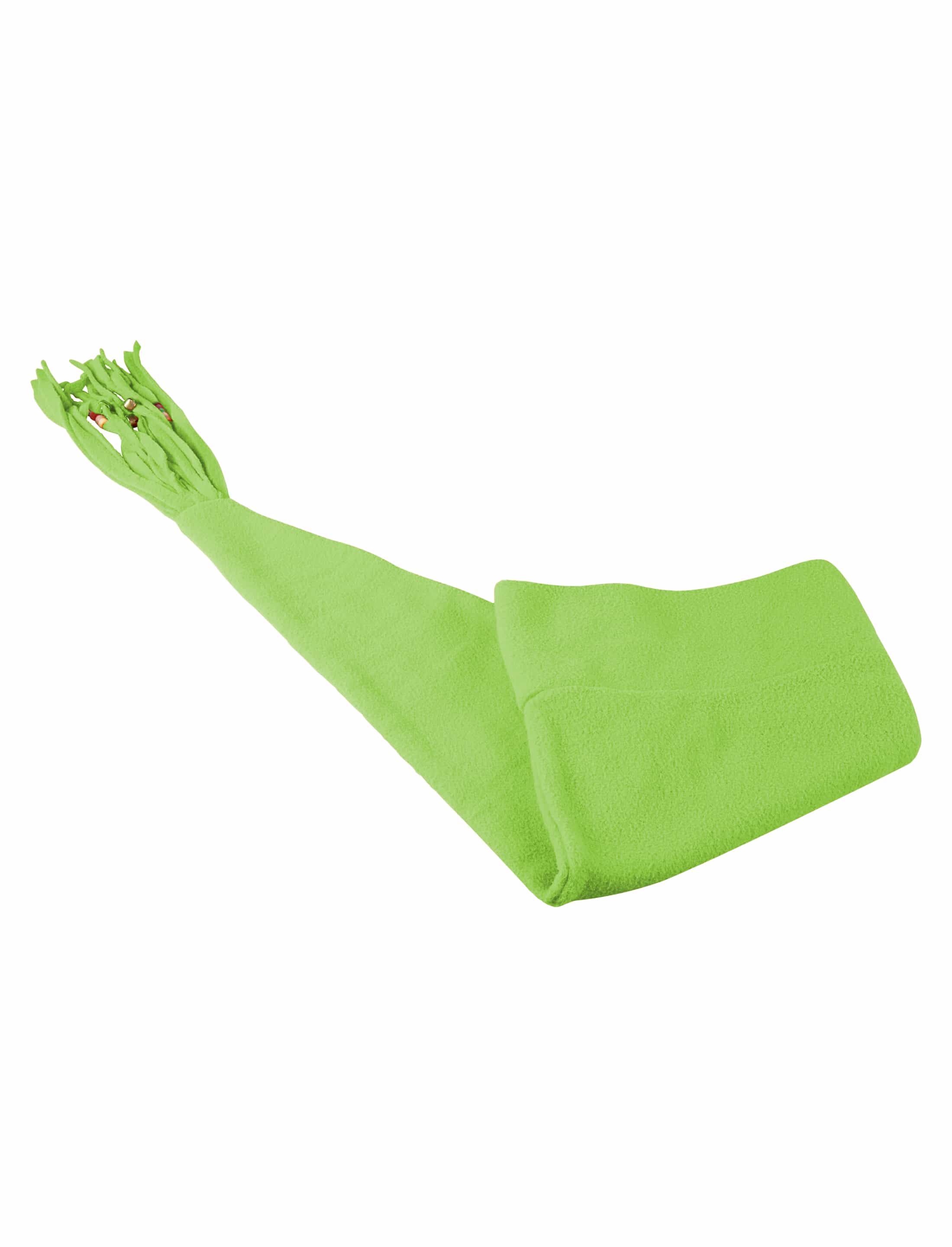 Mütze Fleece 100cm grün one size