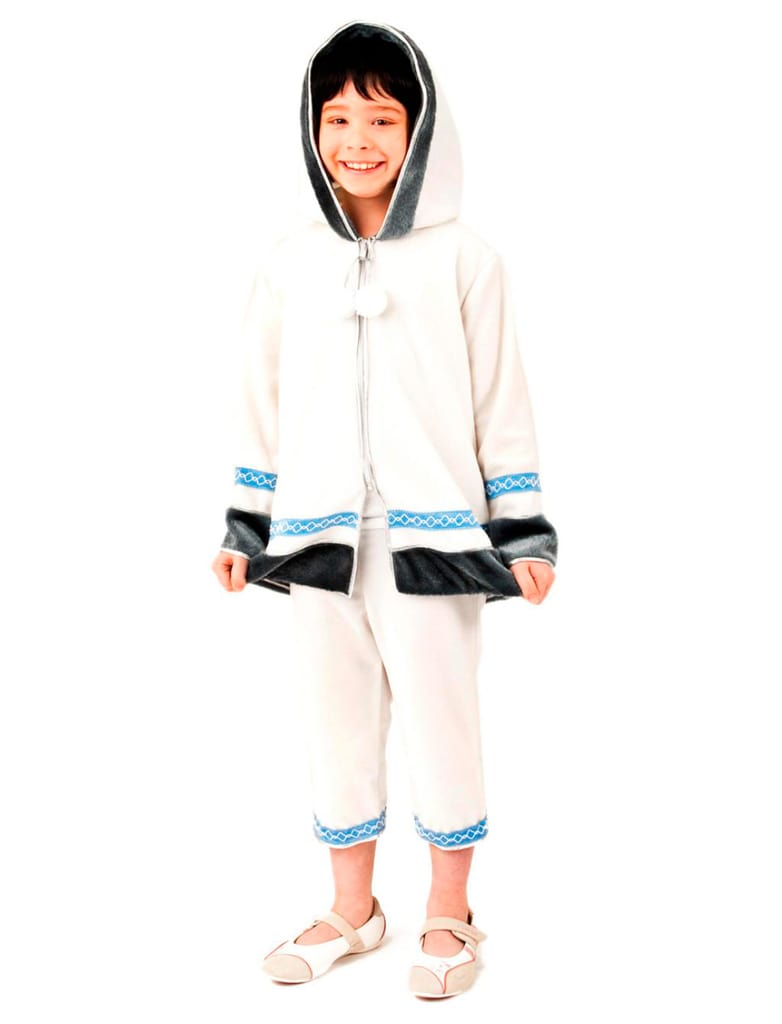 Eskimo Mädchen weiß 2-tlg. 152