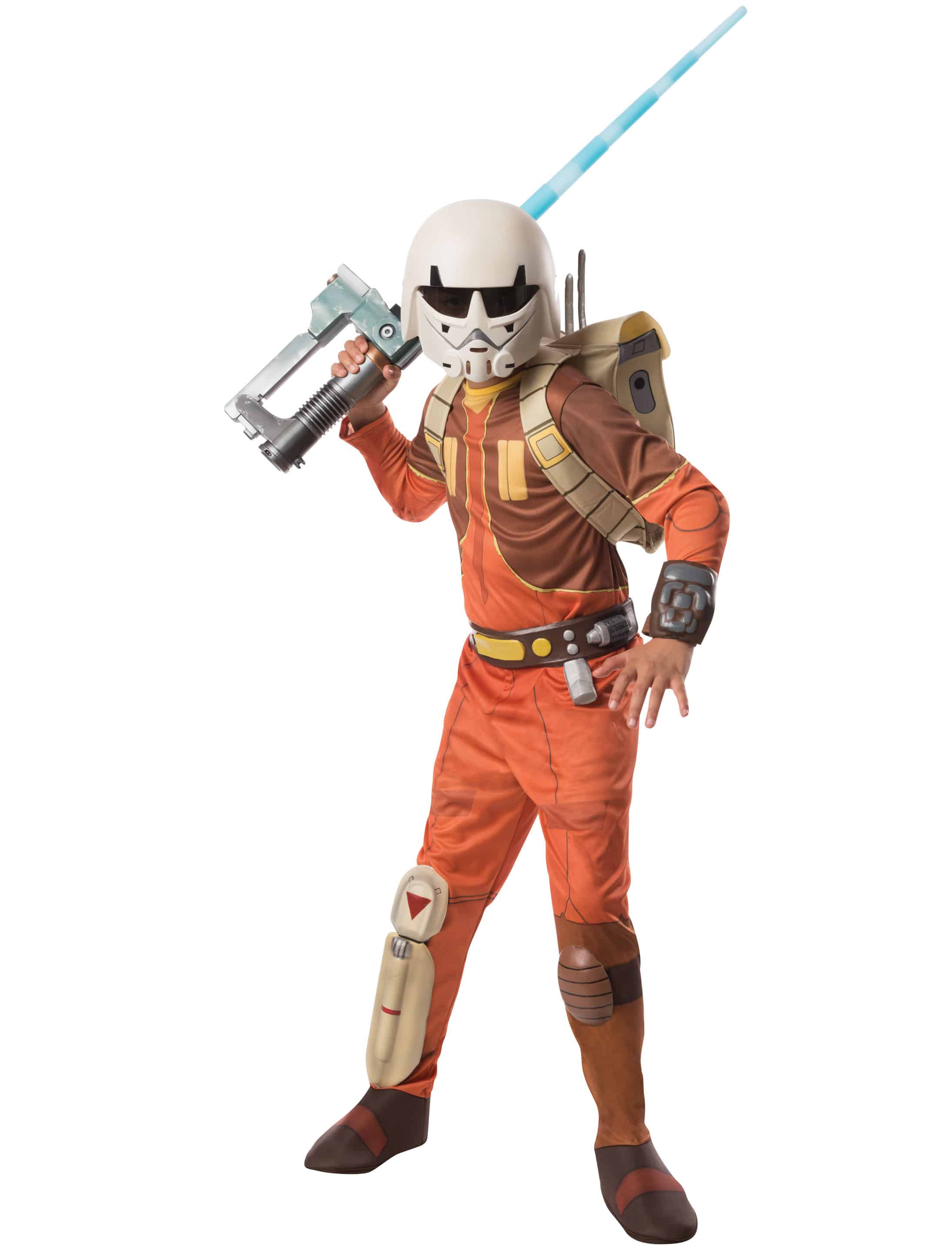 Ezra Bridger Star Wars Kinder 3-tlg. orange M