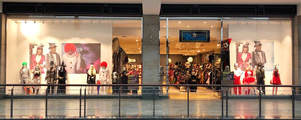 Deiters Kostümladen in Oberhausen Außenansicht