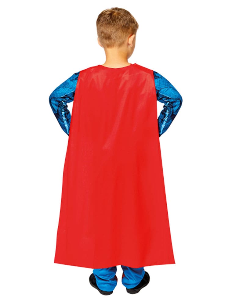Superman Kinder 4-6 Jahre rot/blau 128