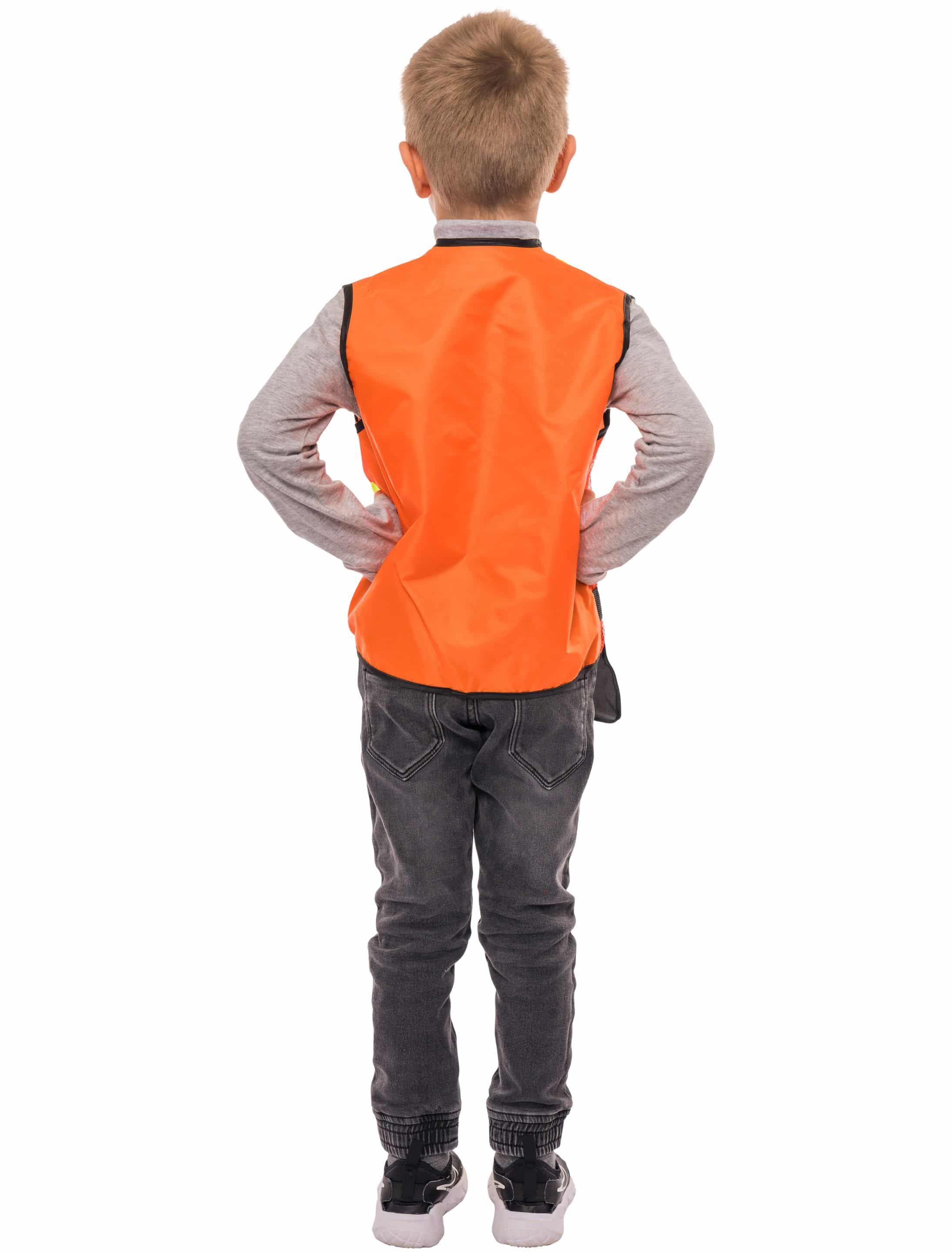 Warnweste Kinder orange one size