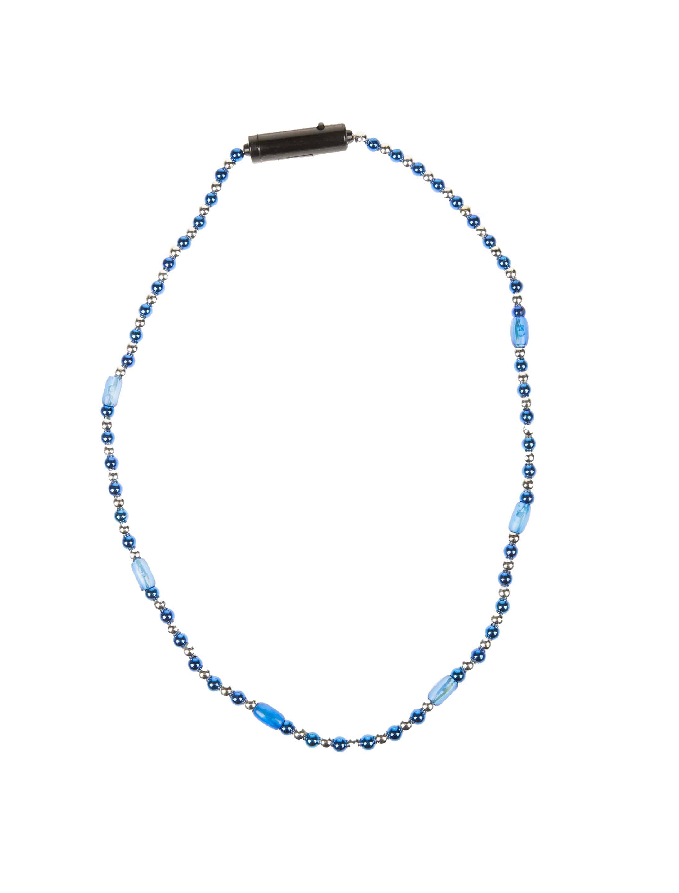 Halskette LED weiß/blau