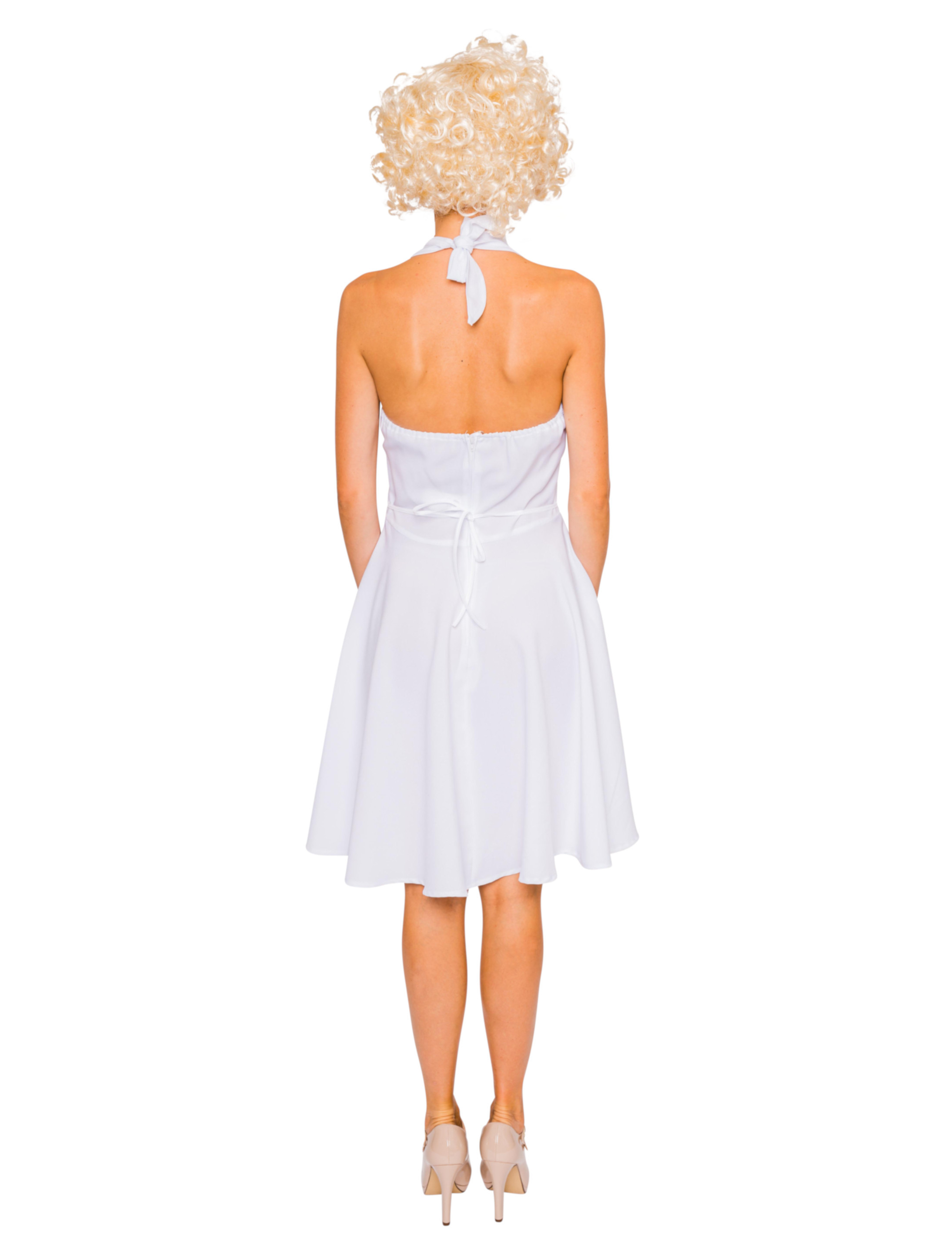 Kleid Marylin 50er weiß S