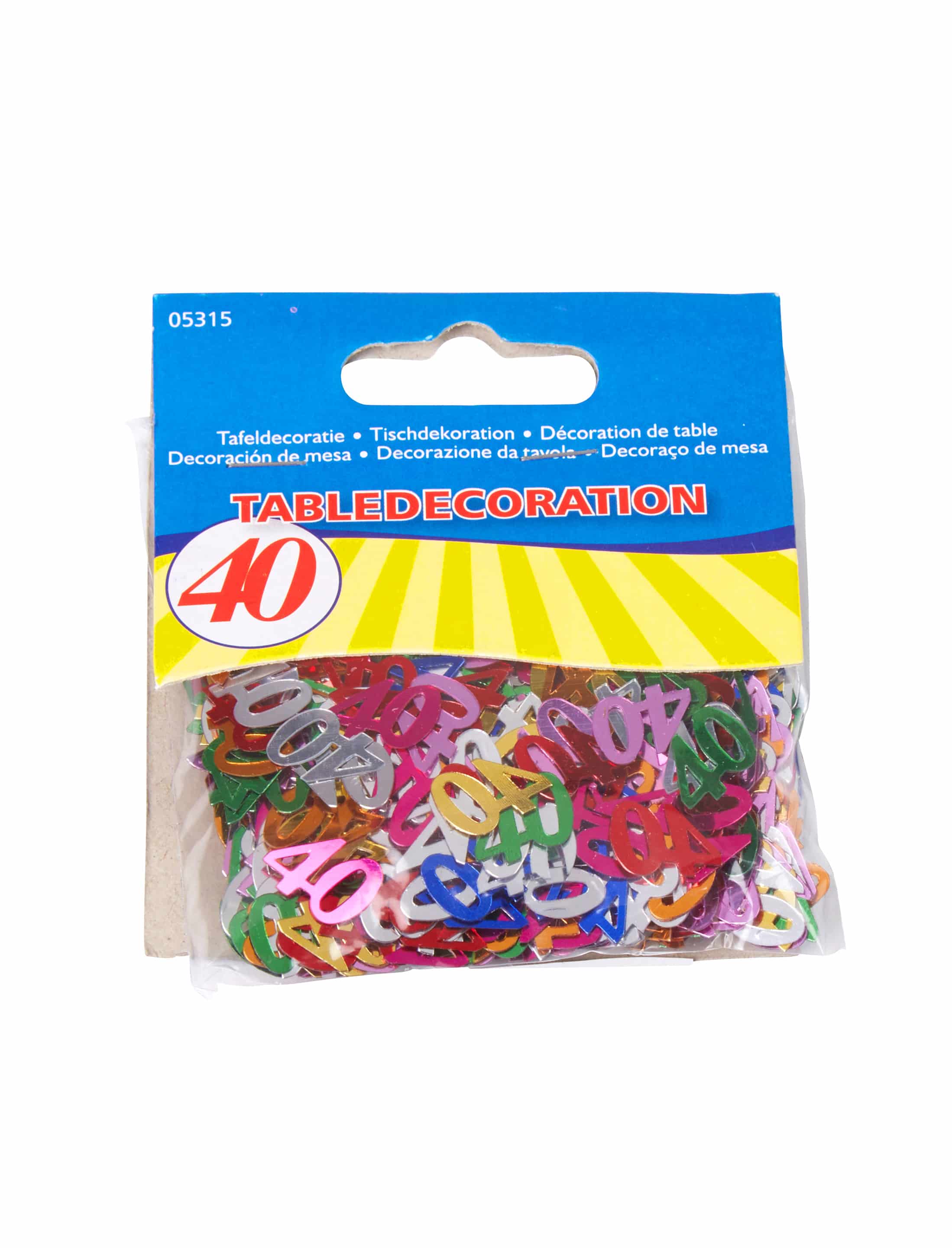 Konfetti 40 bunt 15g