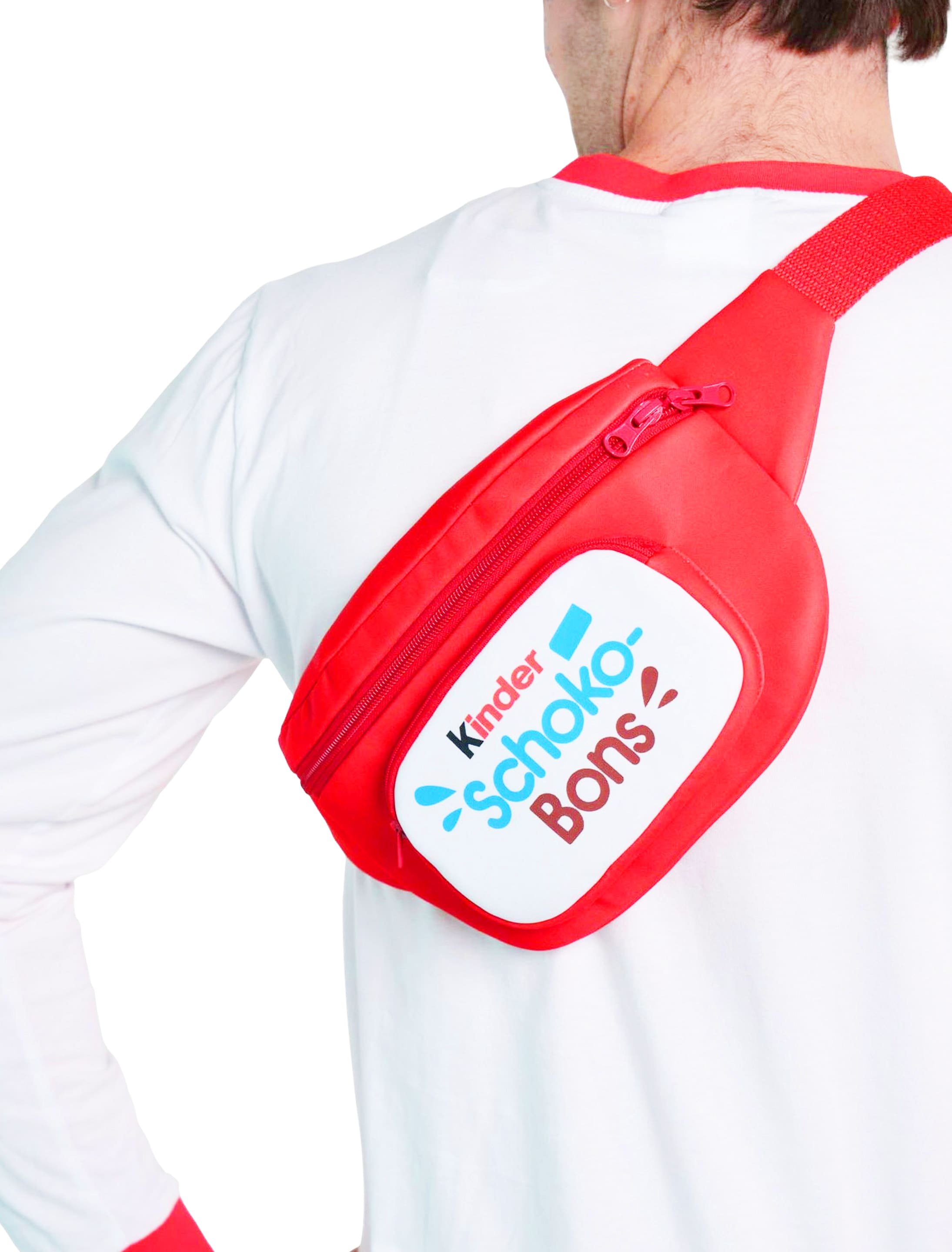 Bauchtasche kinder Schoko-Bons rot one size