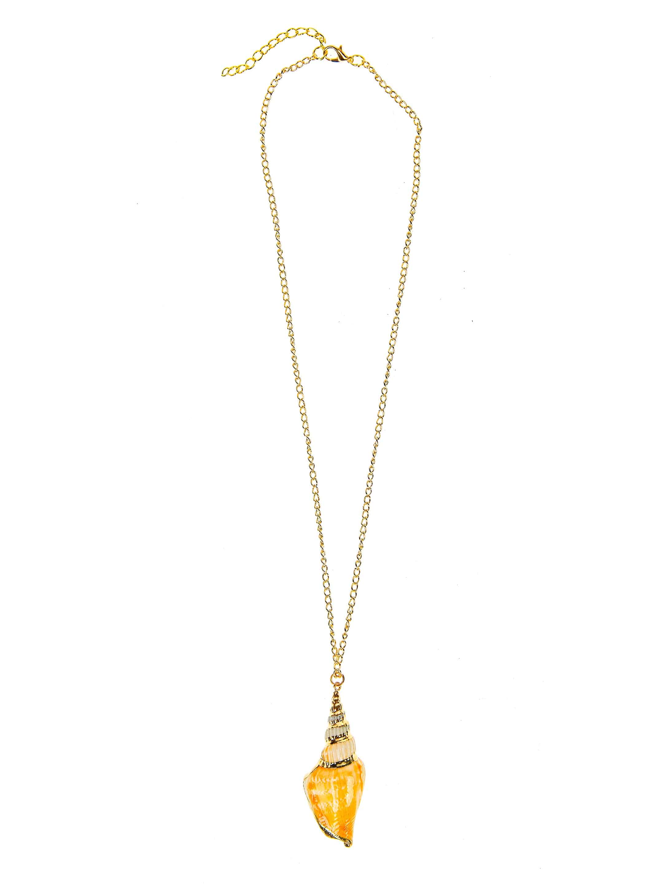 Halskette Muscheln gold
