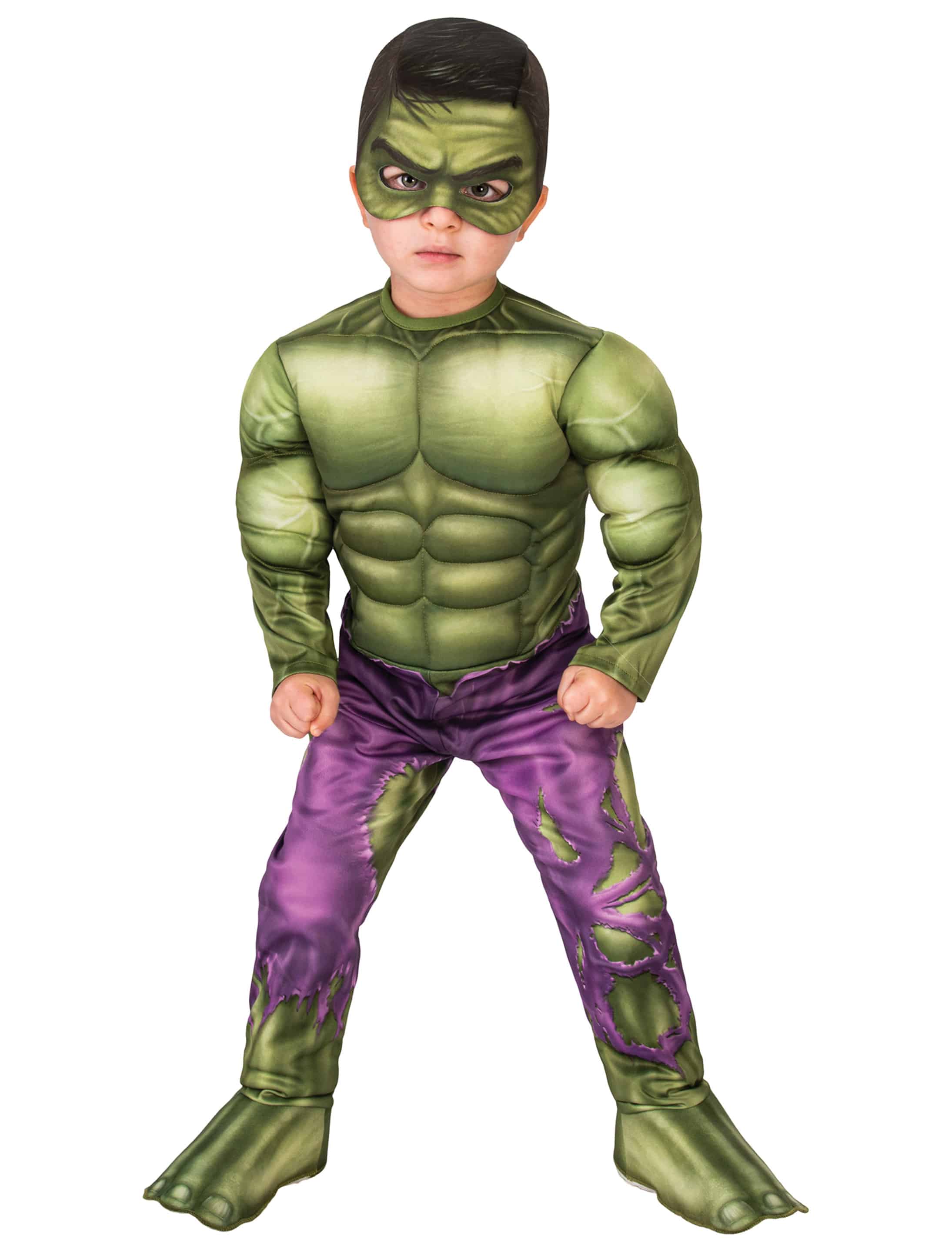 Hulk deluxe 2-tlg. grün 3-4 Jahre