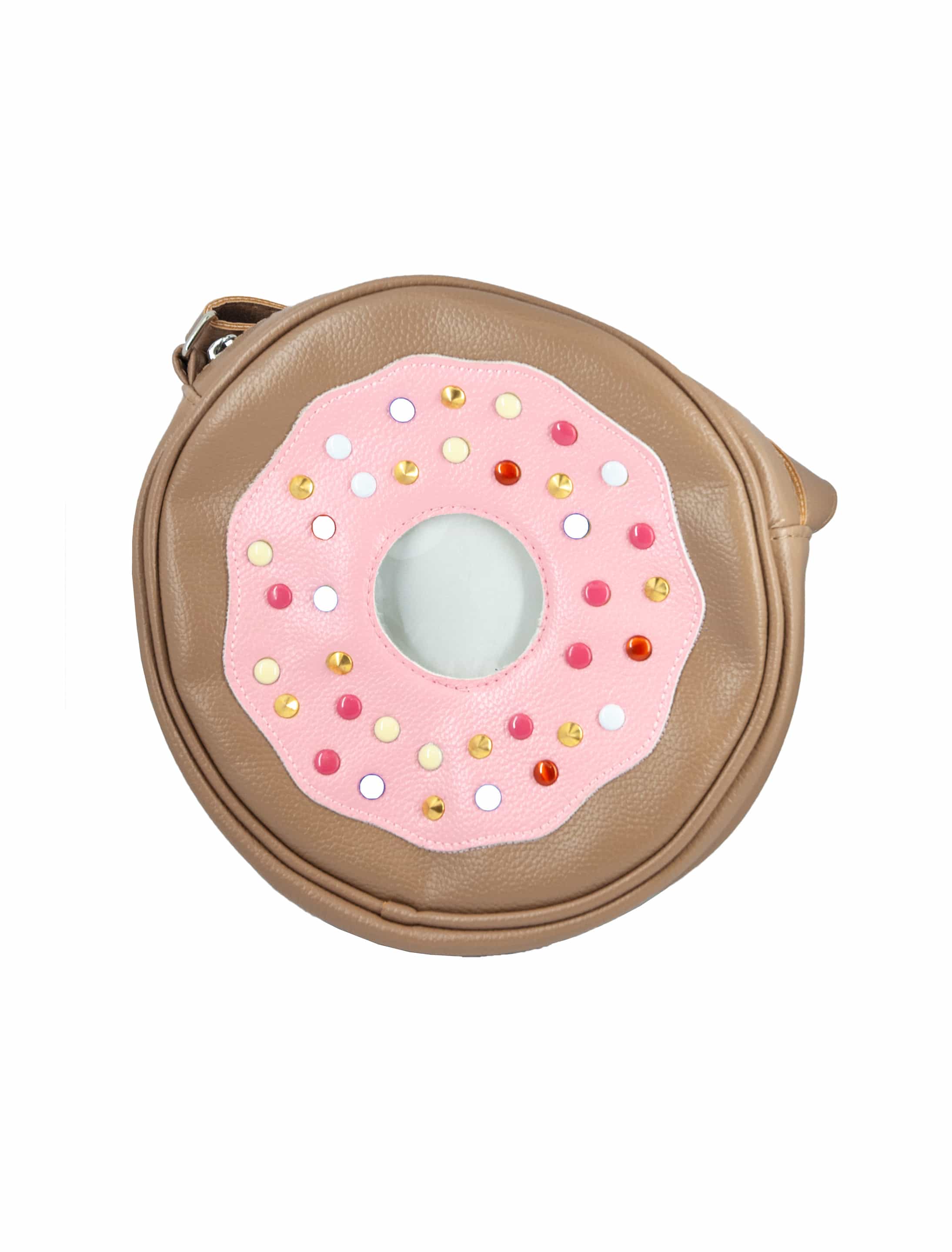 Tasche Candy Donut rosa/braun