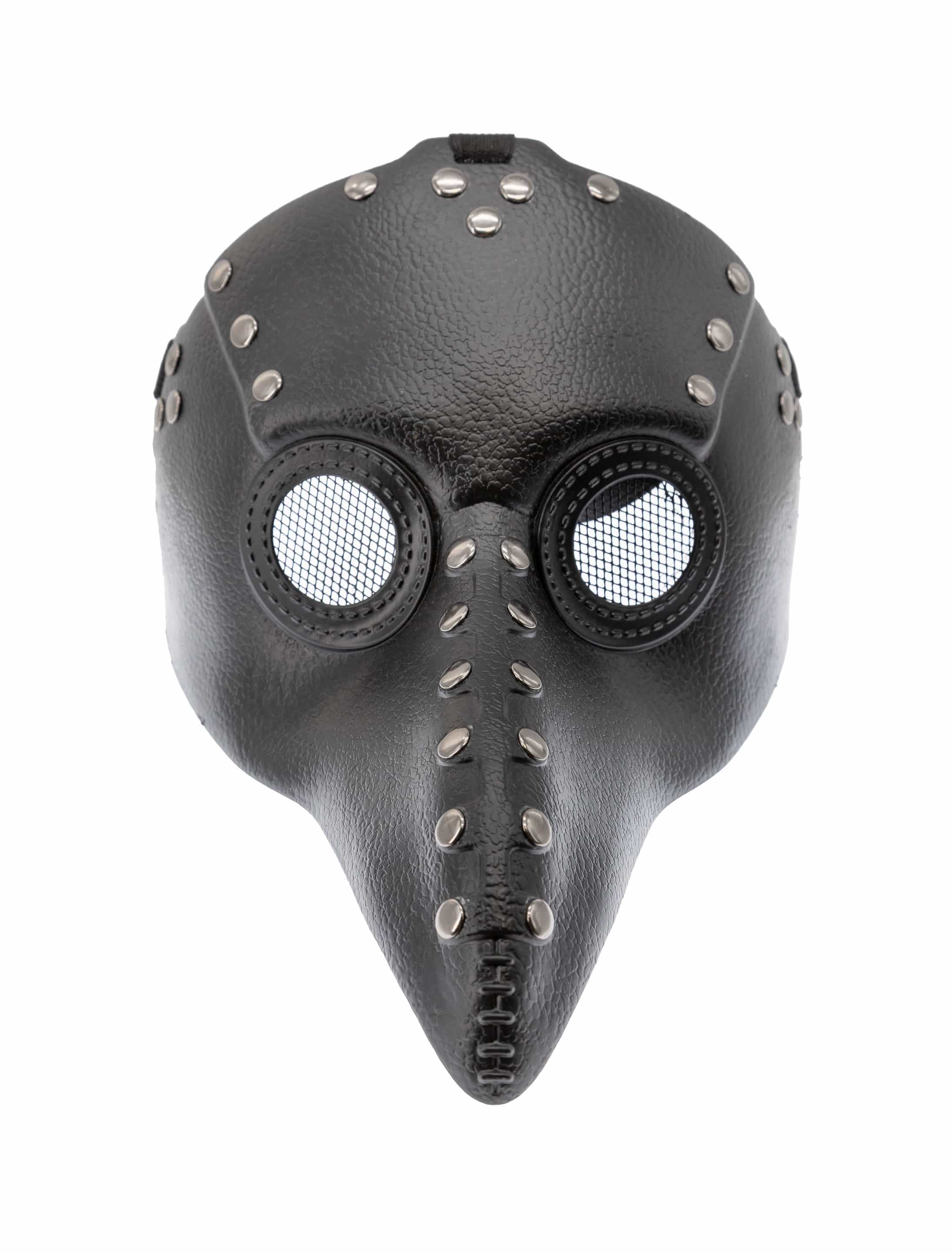 Maske Pest Arzt schwarz