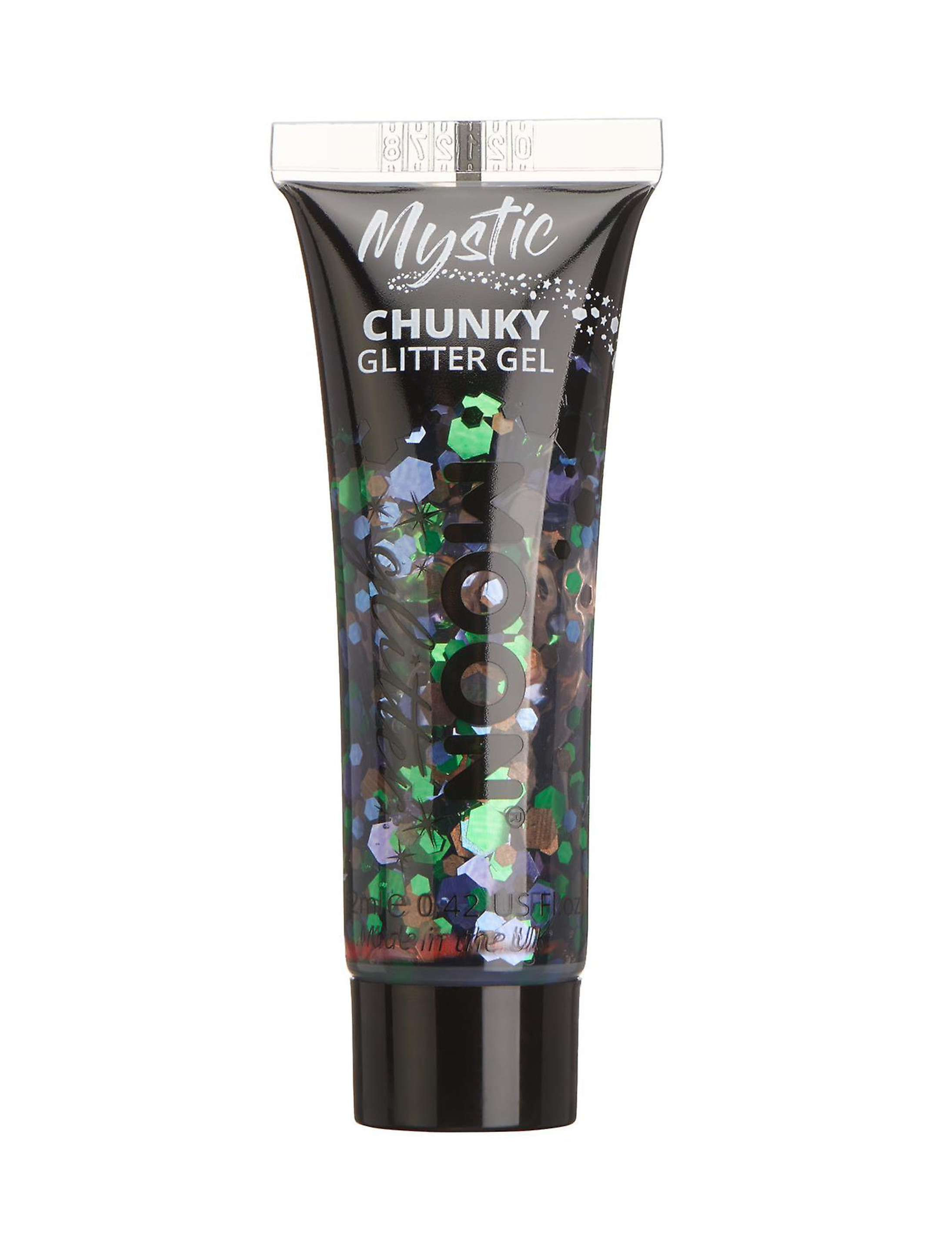 Glitzergel Chunky Mystic 12ml lila/blau