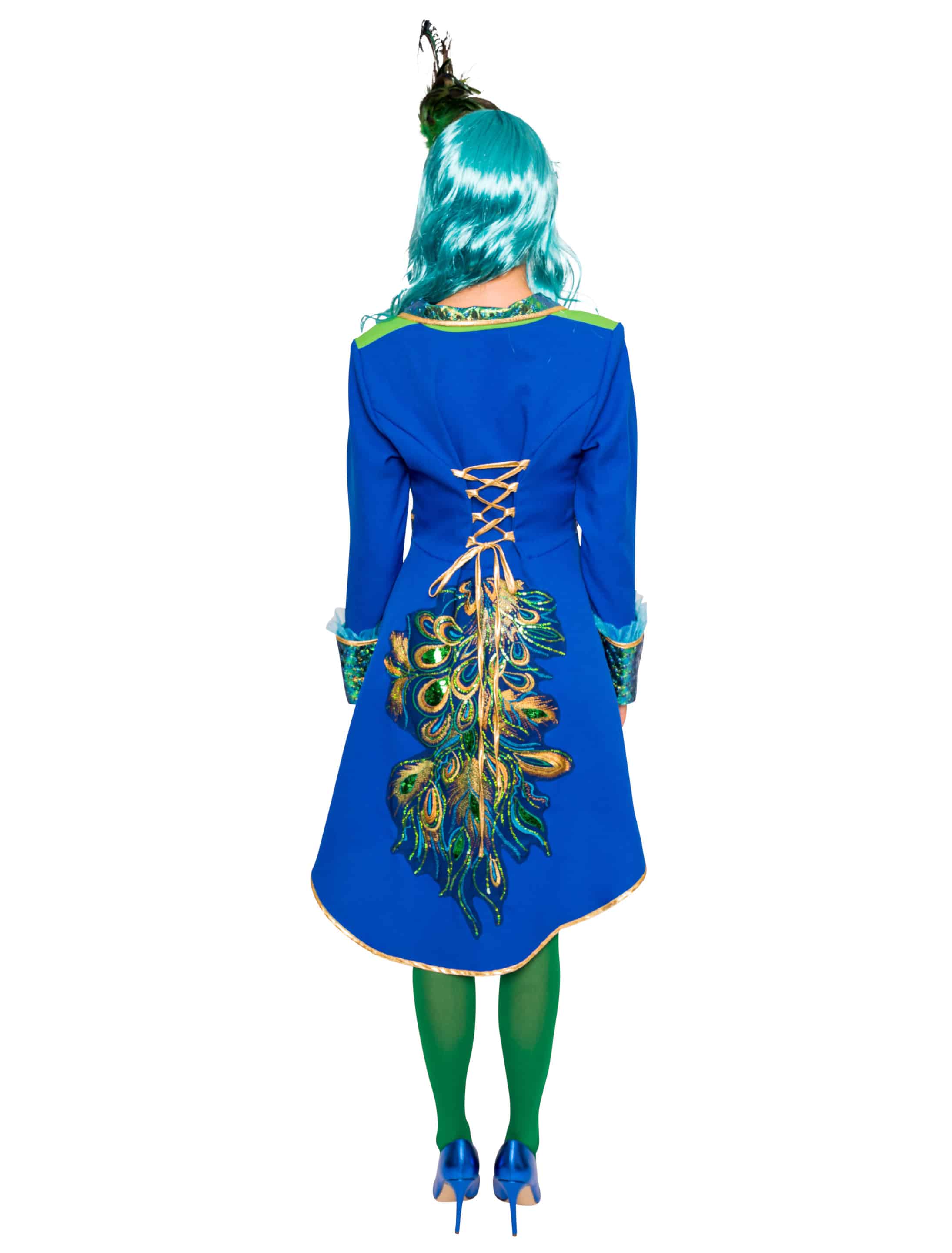 Frack Pfau Damen blau/grün 40 Frack Pfau Damen blau/grün 40