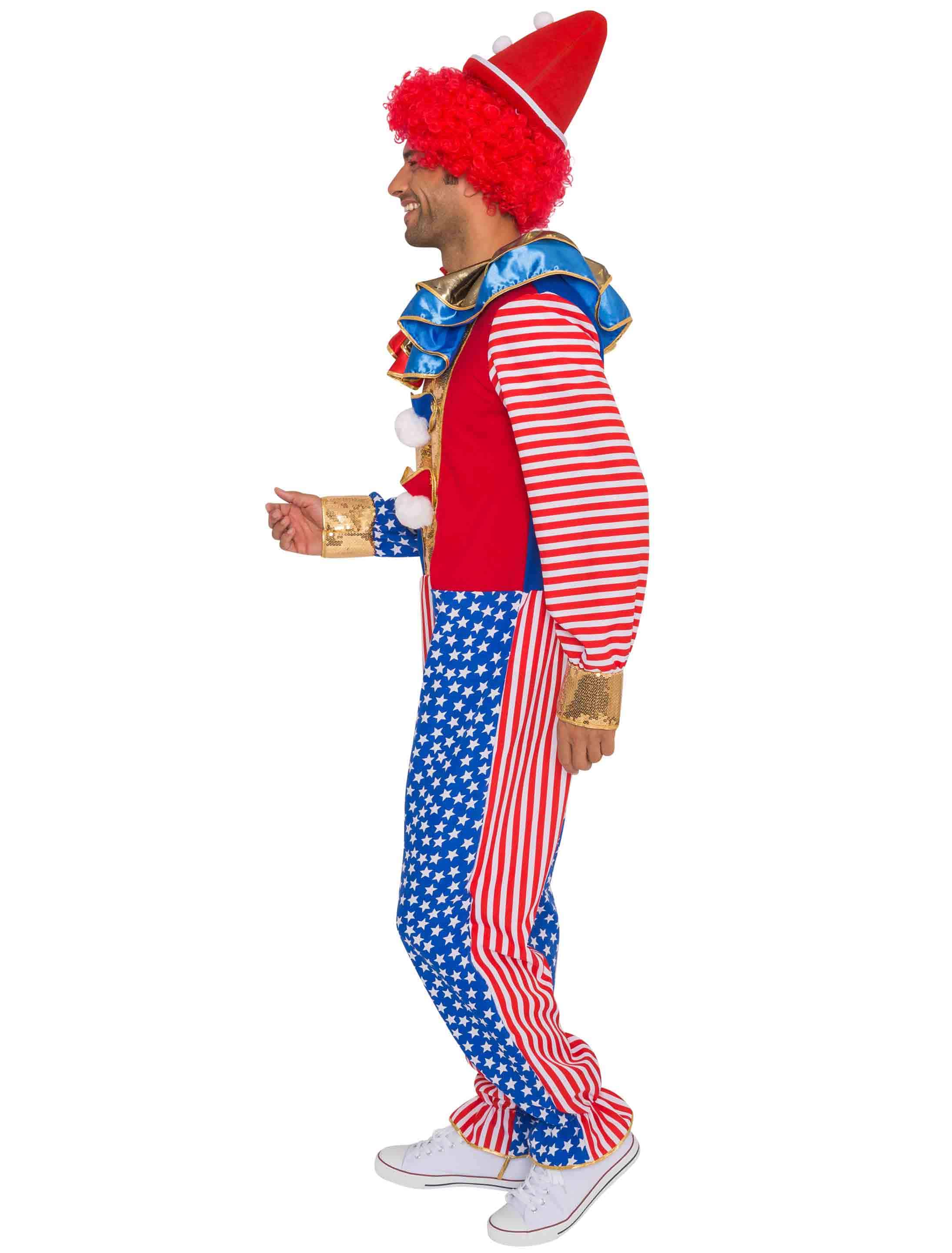 Overall Clown USA bunt L/XL Overall Clown USA bunt L/XL