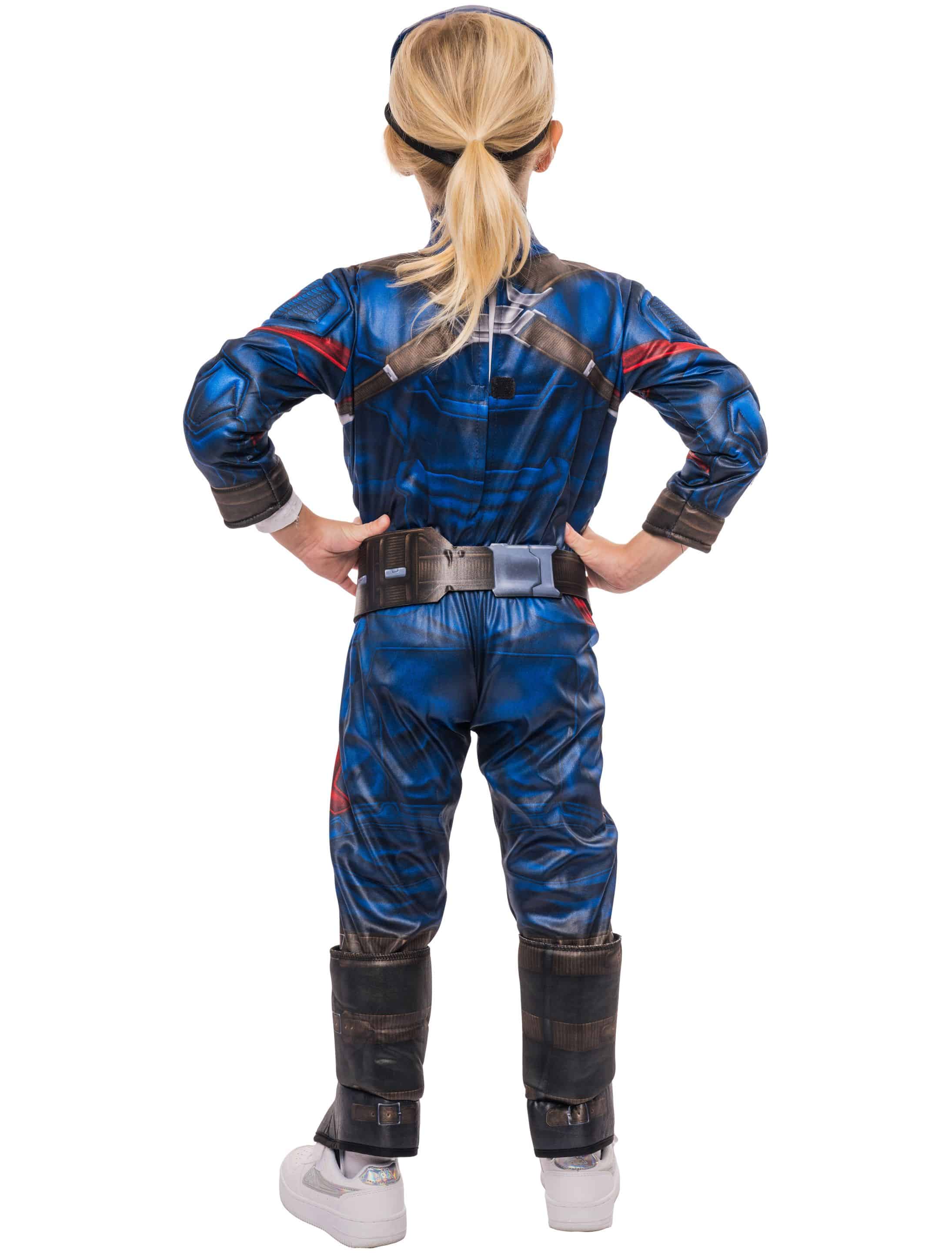 Jumpsuit Captain America 2tlg. Herren rot/weiß/blau 2-4 Jahre