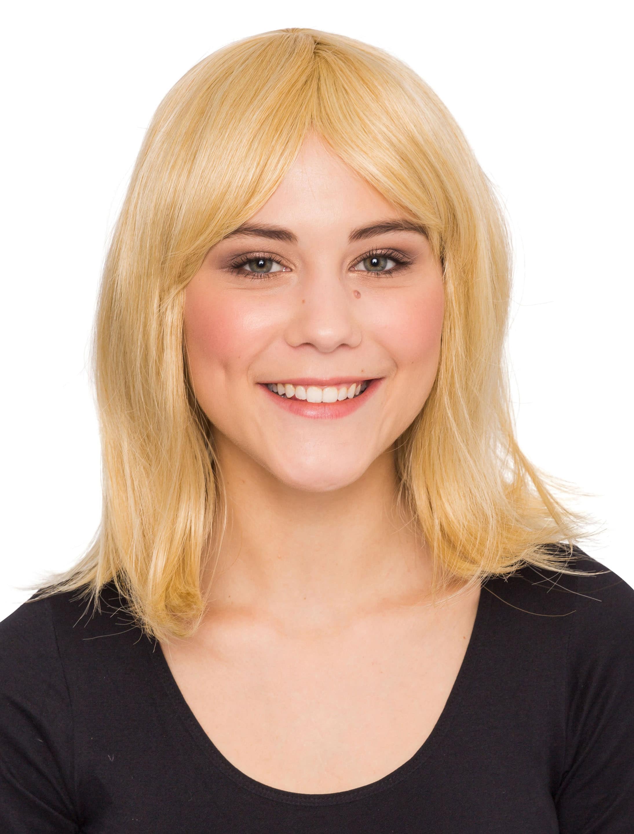 Perücke Vanessa schulterlang blond one size