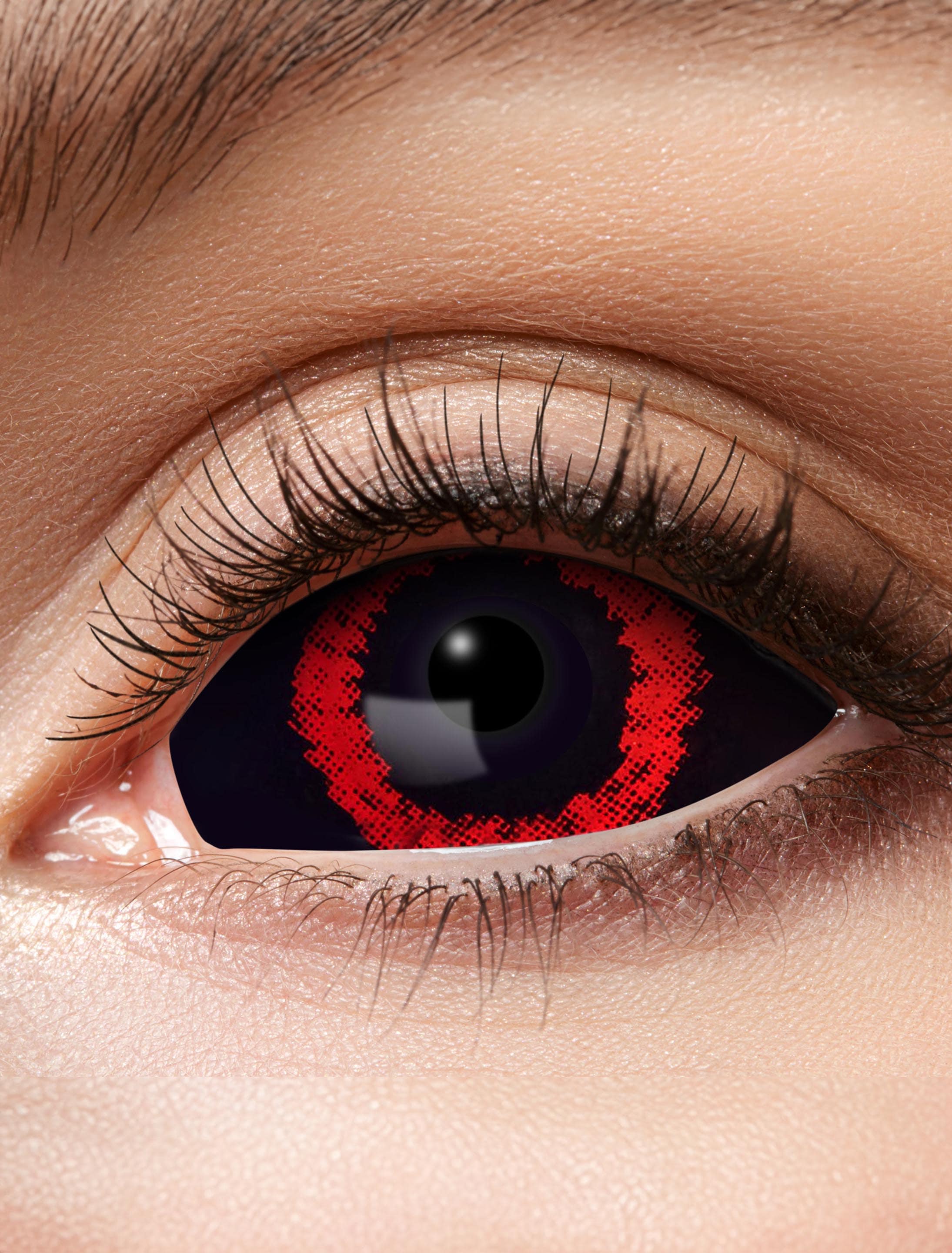 Kontaktlinsen Sclera Red Demon