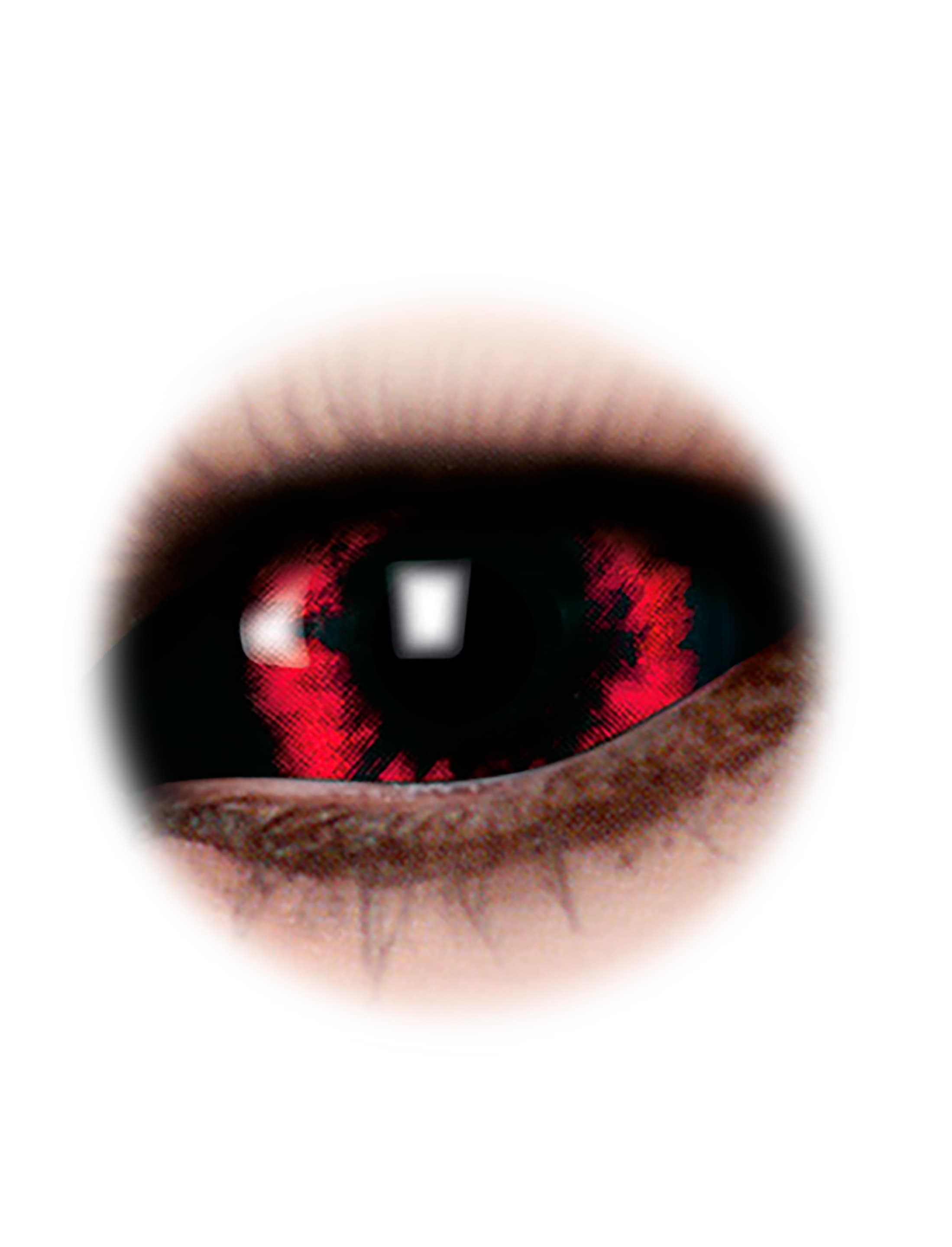 Kontaktlinsen Sclera Demon rot