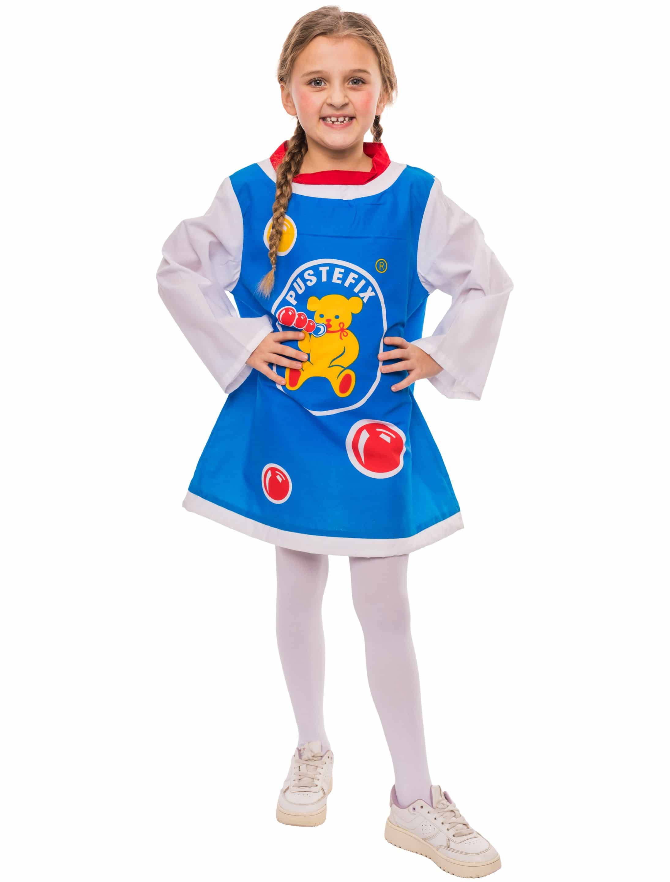 Kleid Pustefix Kinder Mädchen blau 128