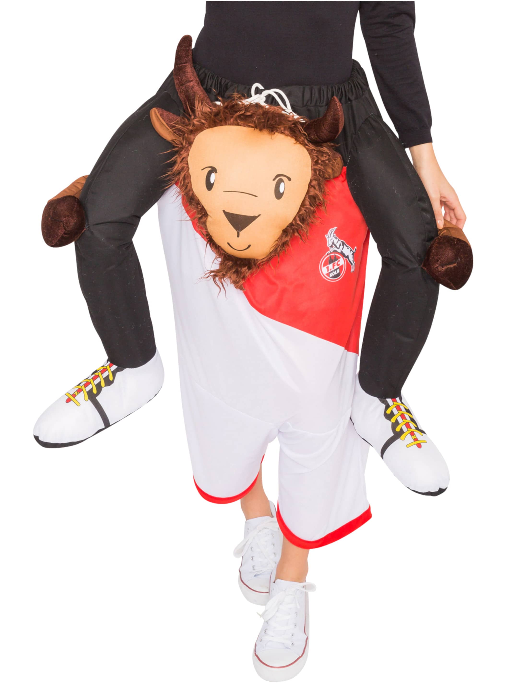 Kostüm Huckepack 1. FC Köln Hennes Kinder