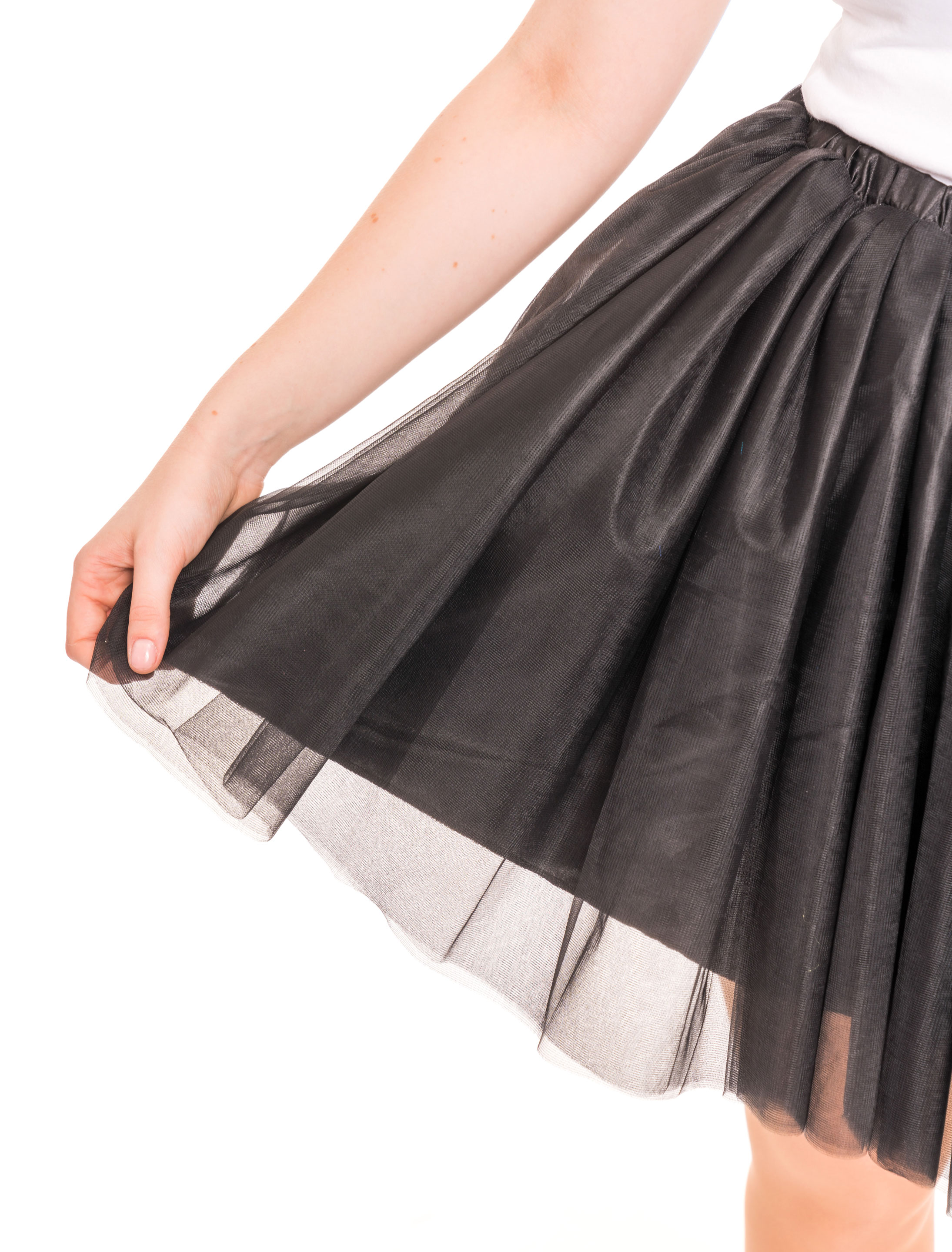Tüllrock Damen schwarz one size Tüllrock Damen schwarz one size