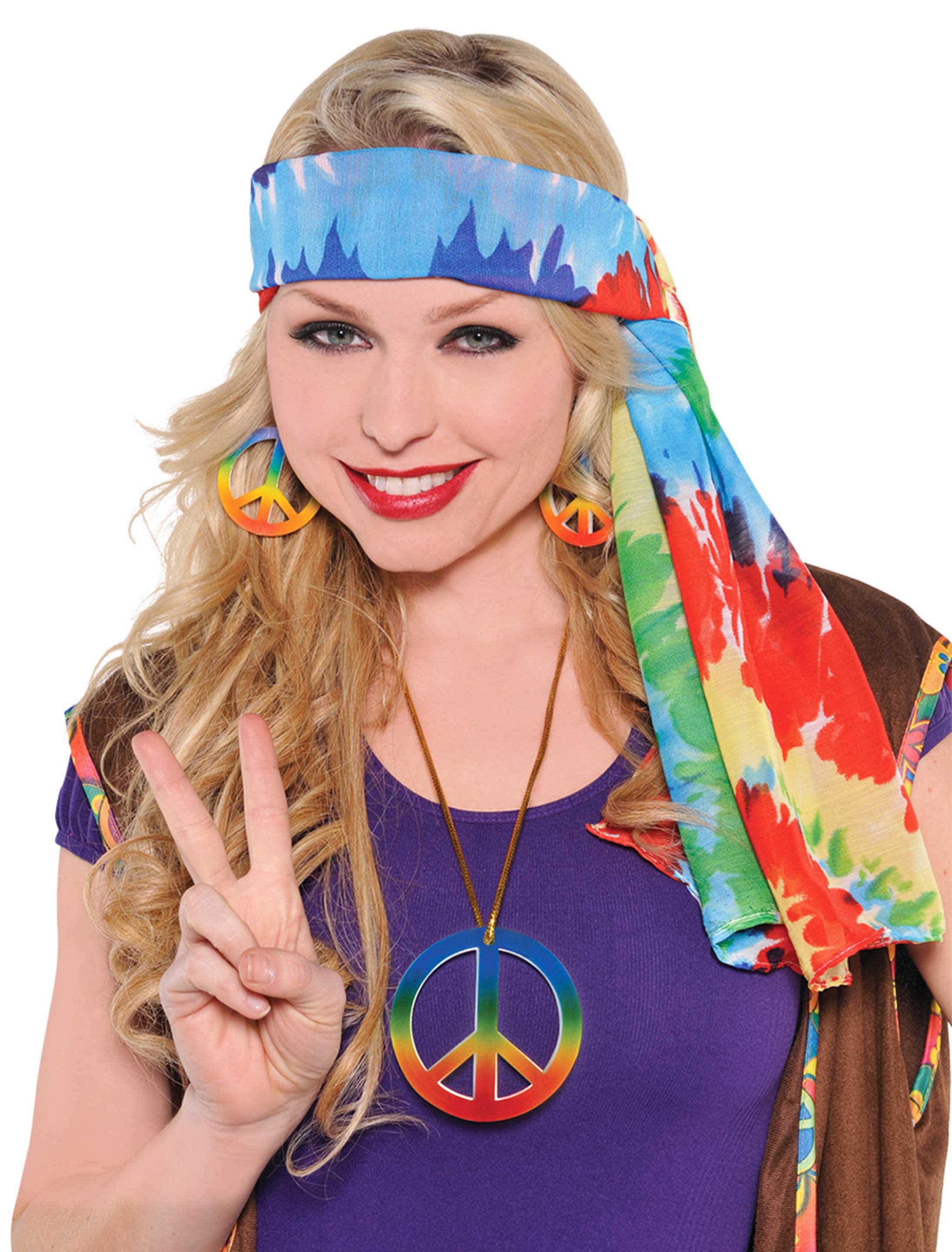 Haarband Hippie bunt