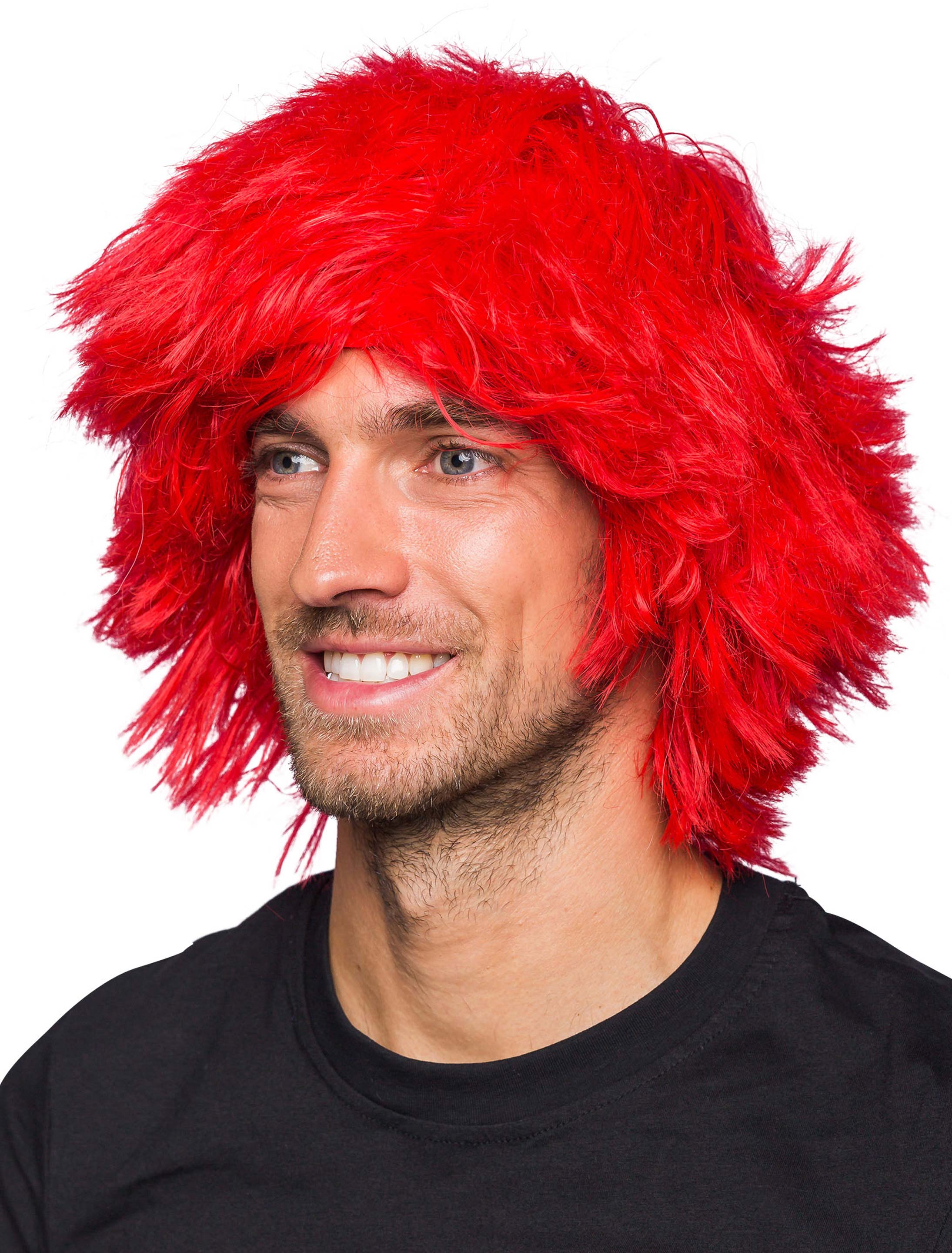 Perücke Clown rot one size Perücke Clown rot one size