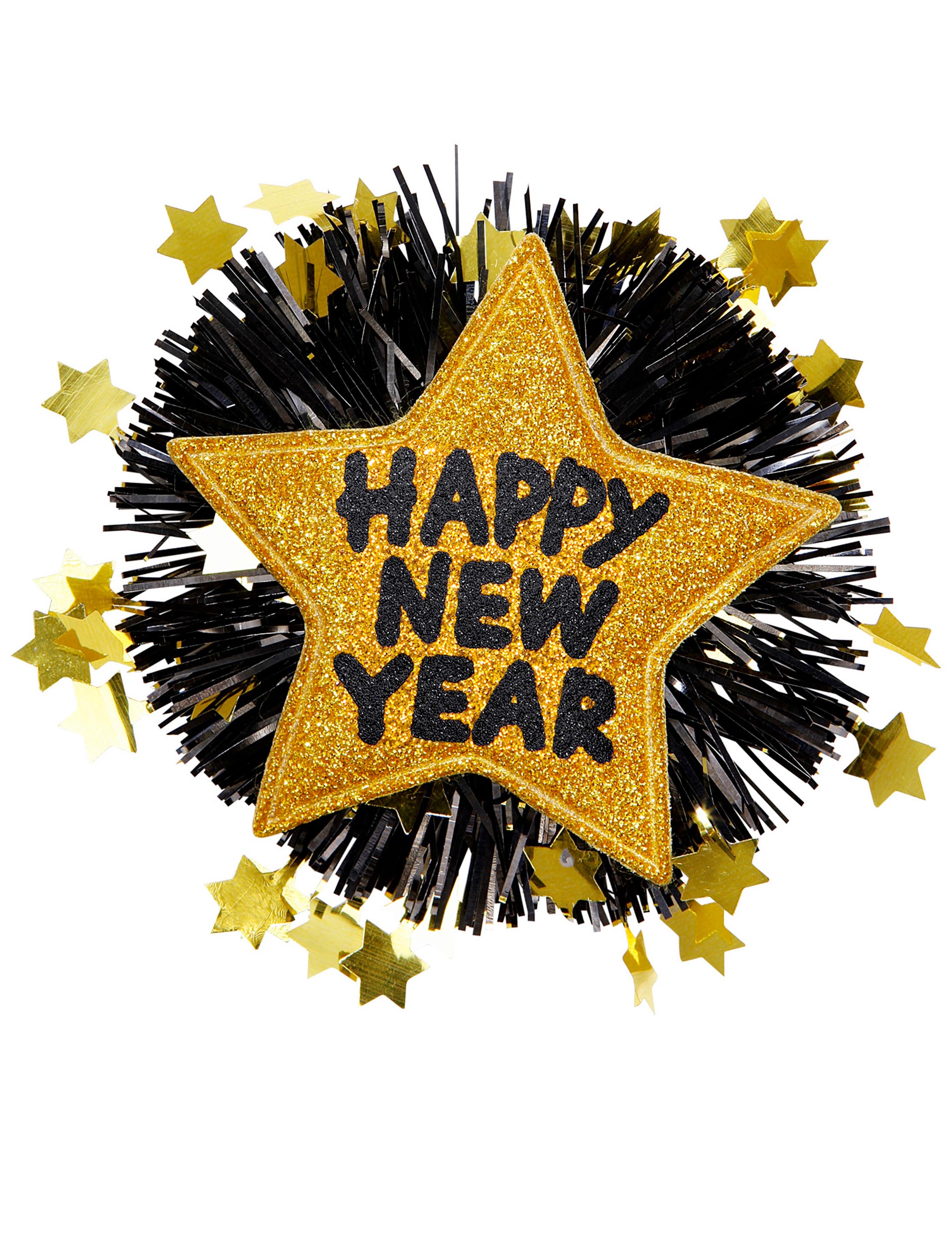 Anstecker Happy New Year gold Anstecker Happy New Year gold
