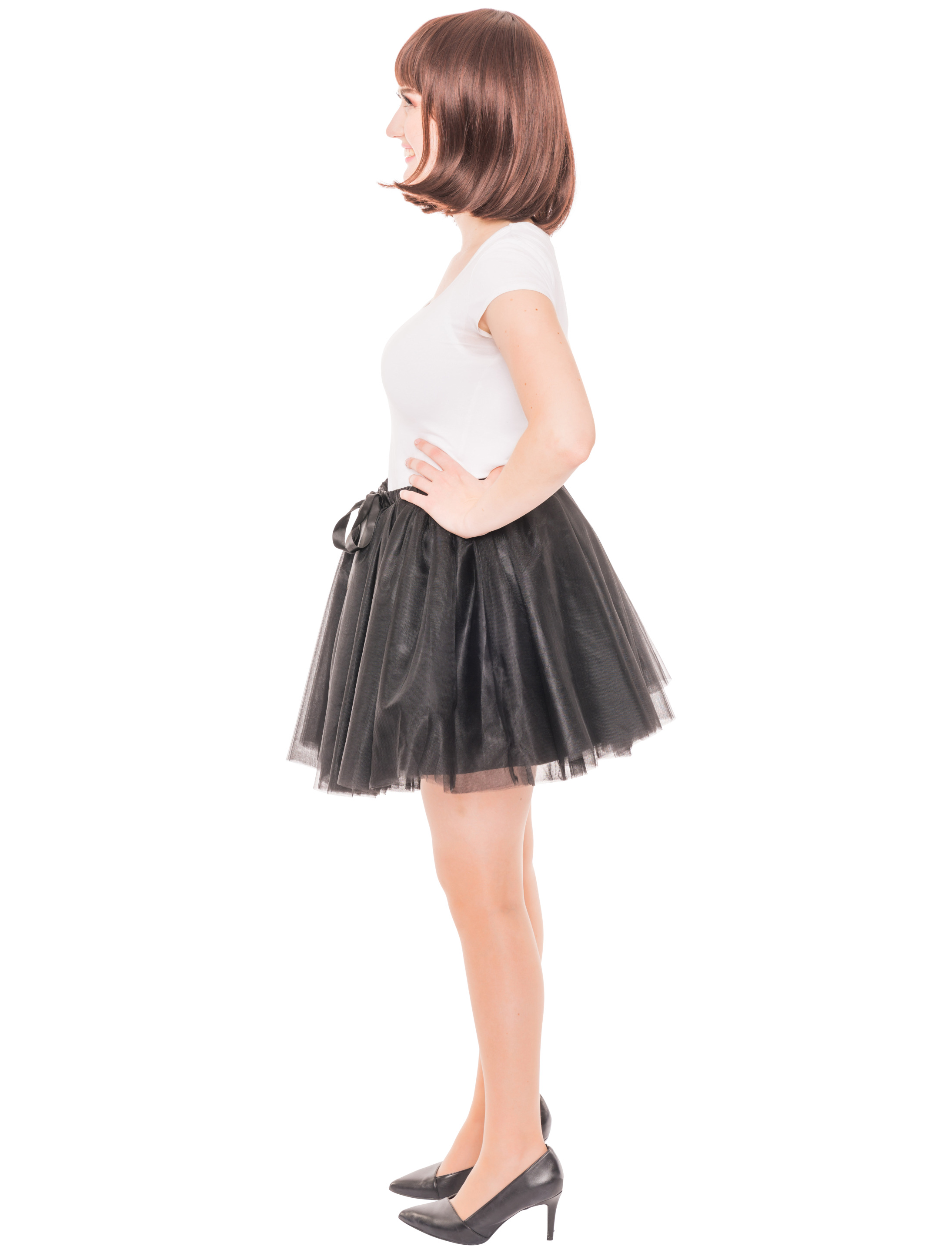 Tüllrock Damen schwarz one size Tüllrock Damen schwarz one size