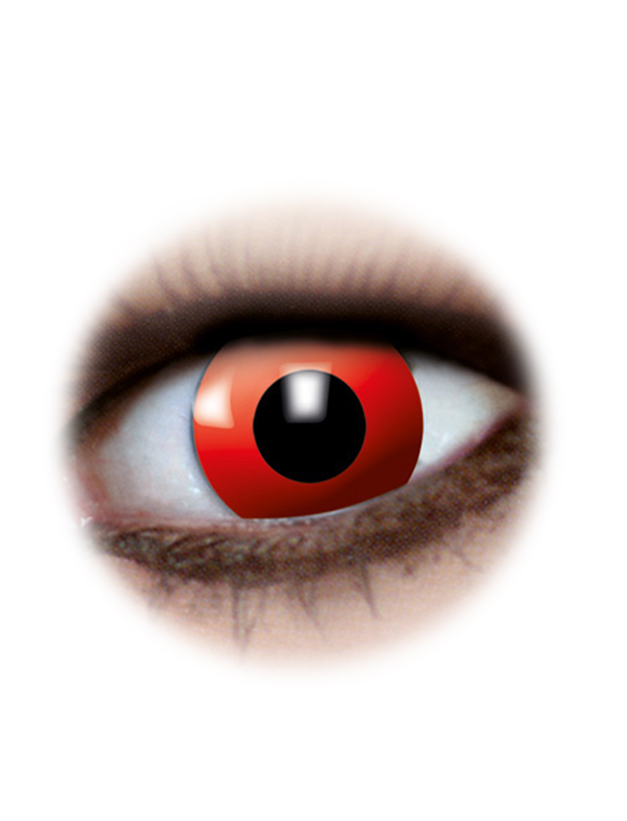 Kontaktlinse Red Devil rot -3.5 Dioptrien