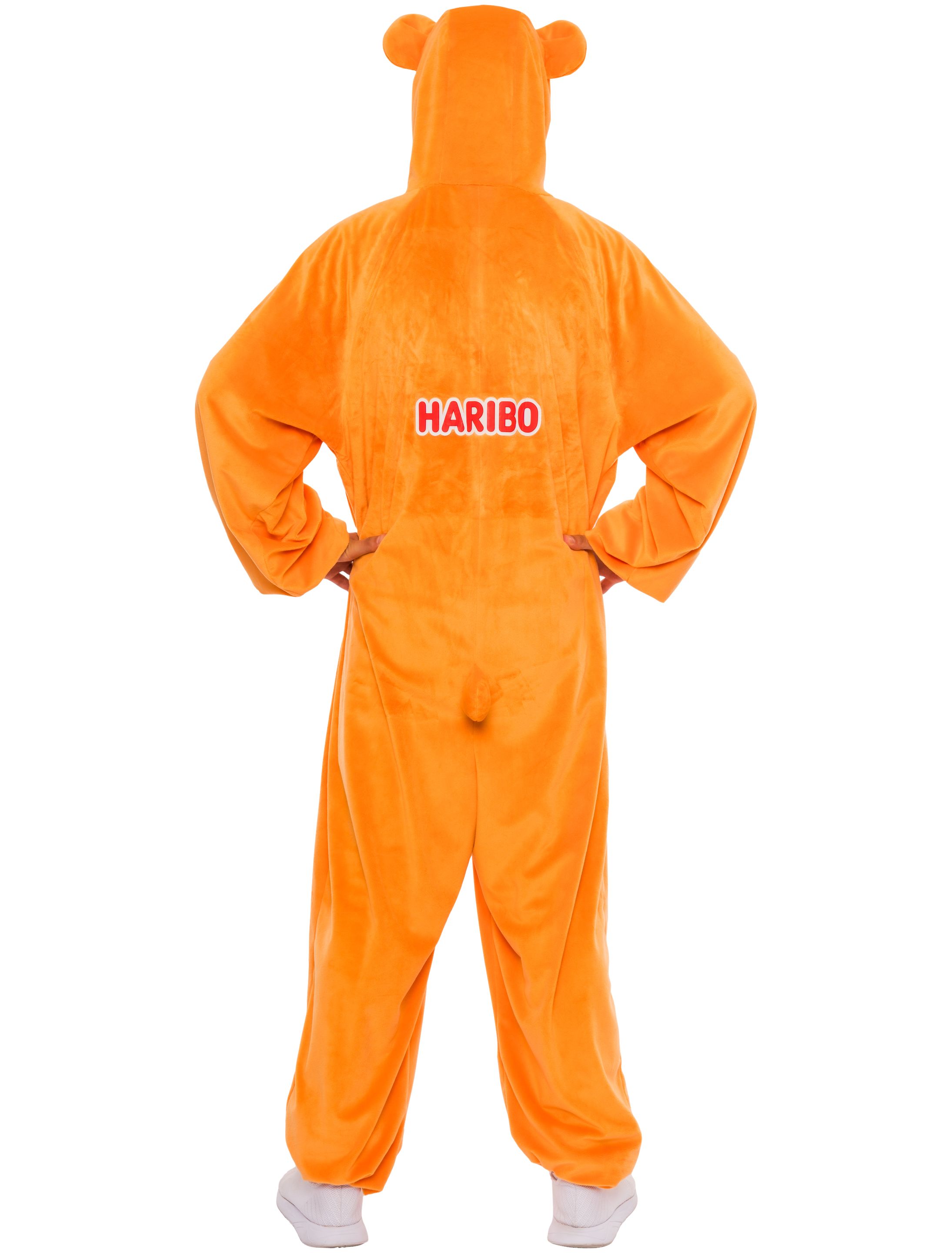 Overall HARIBO Goldbären Plüsch orange L/XL Overall HARIBO Goldbären Plüsch orange L/XL
